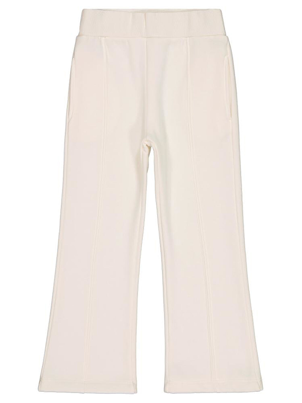 Civil Girls Düz 6-9 Yaş Eşofman Altı - Ekru 9-10 Yaş