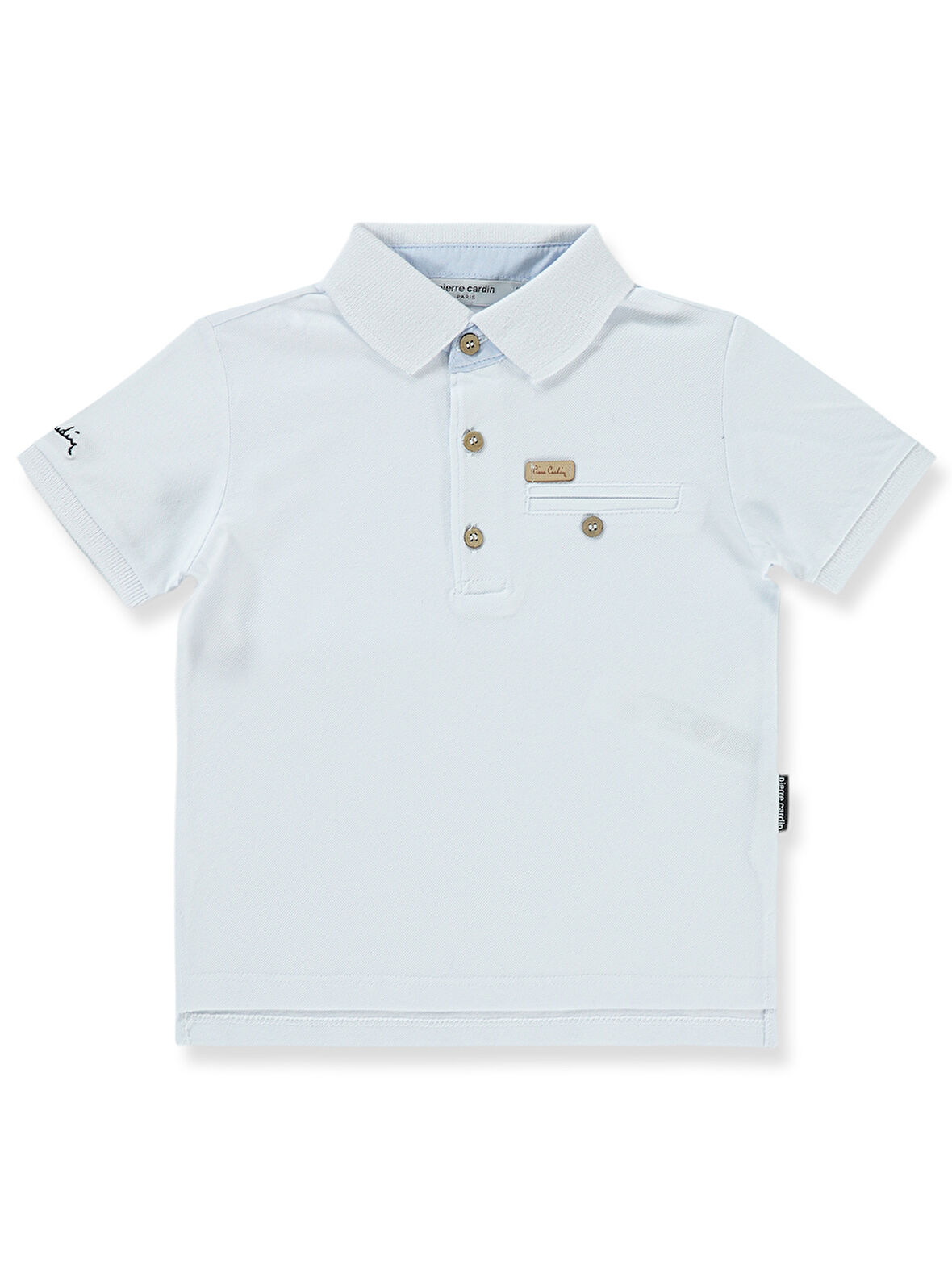 Pierre Cardin Erkek Çocuk Tişört 2-5 Yaş Beyaz