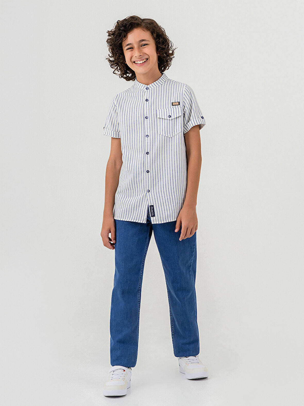 Pierre Cardin Erkek Çocuk Pantolon 10-12 Yaş Mavi