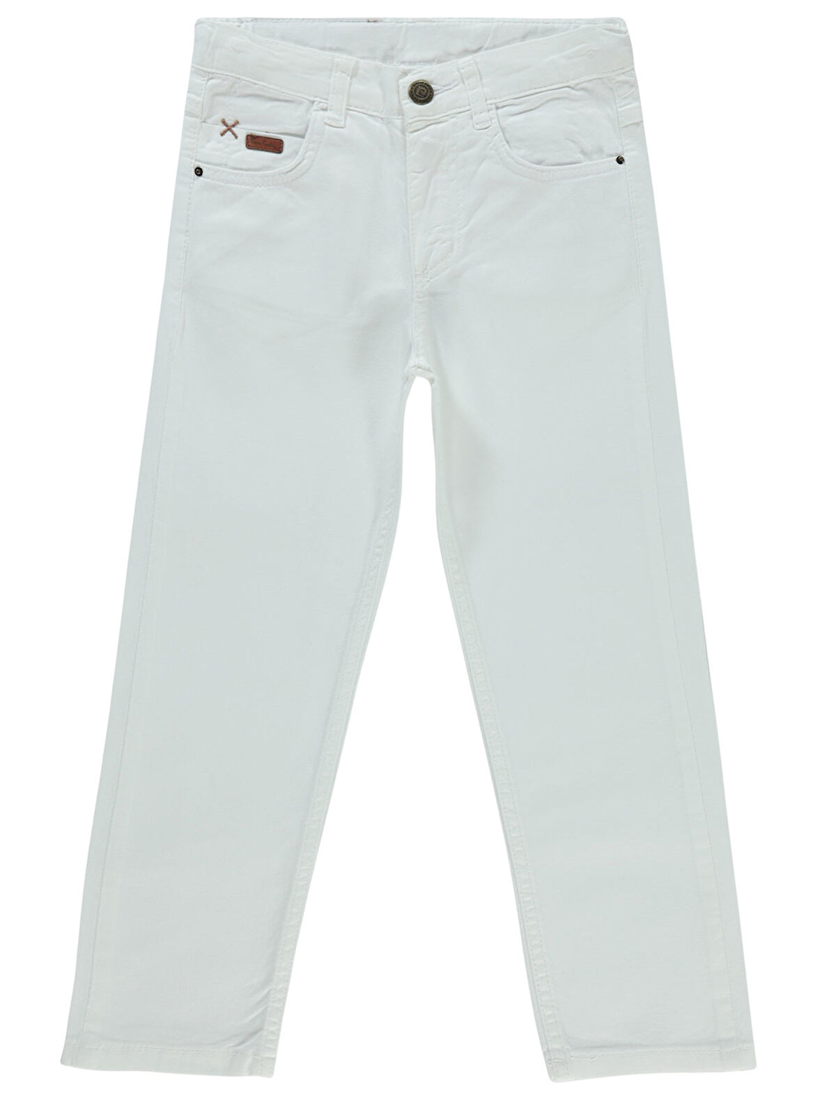 Pierre Cardin Erkek Çocuk Pantolon 10-12 Yaş Beyaz