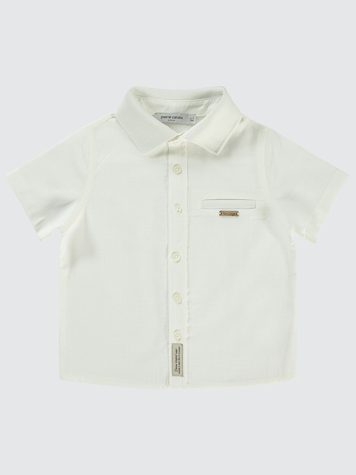 Pierre Cardin Erkek Çocuk Gömlek 2-5 Yaş Ekru