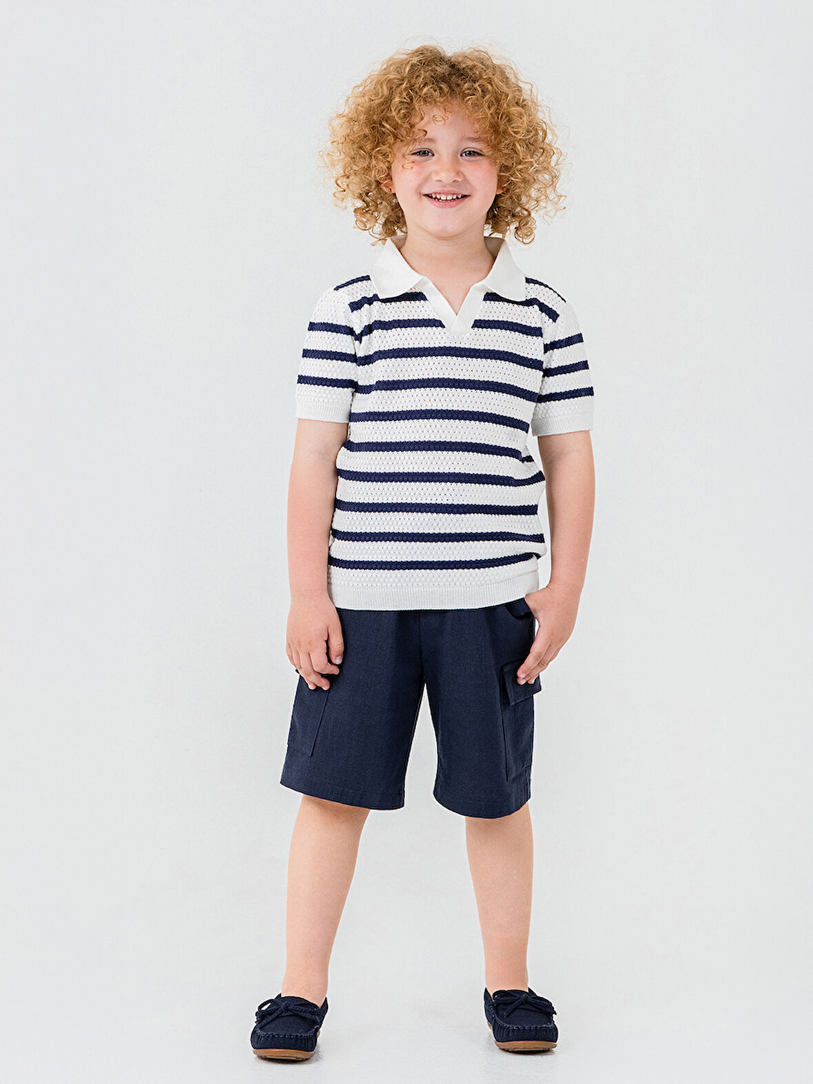 Pierre Cardin Erkek Çocuk Tişört 2-5 Yaş Lacivert