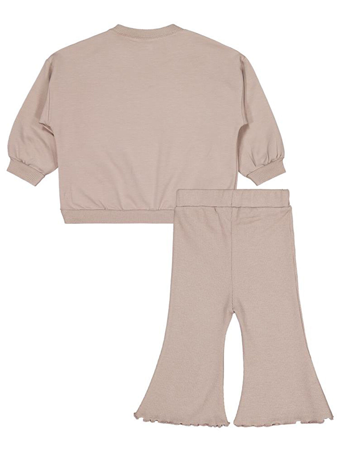 Civil Baby Good Days Nakışlı 6-18 Ay Takım - Bej 9-12 Ay