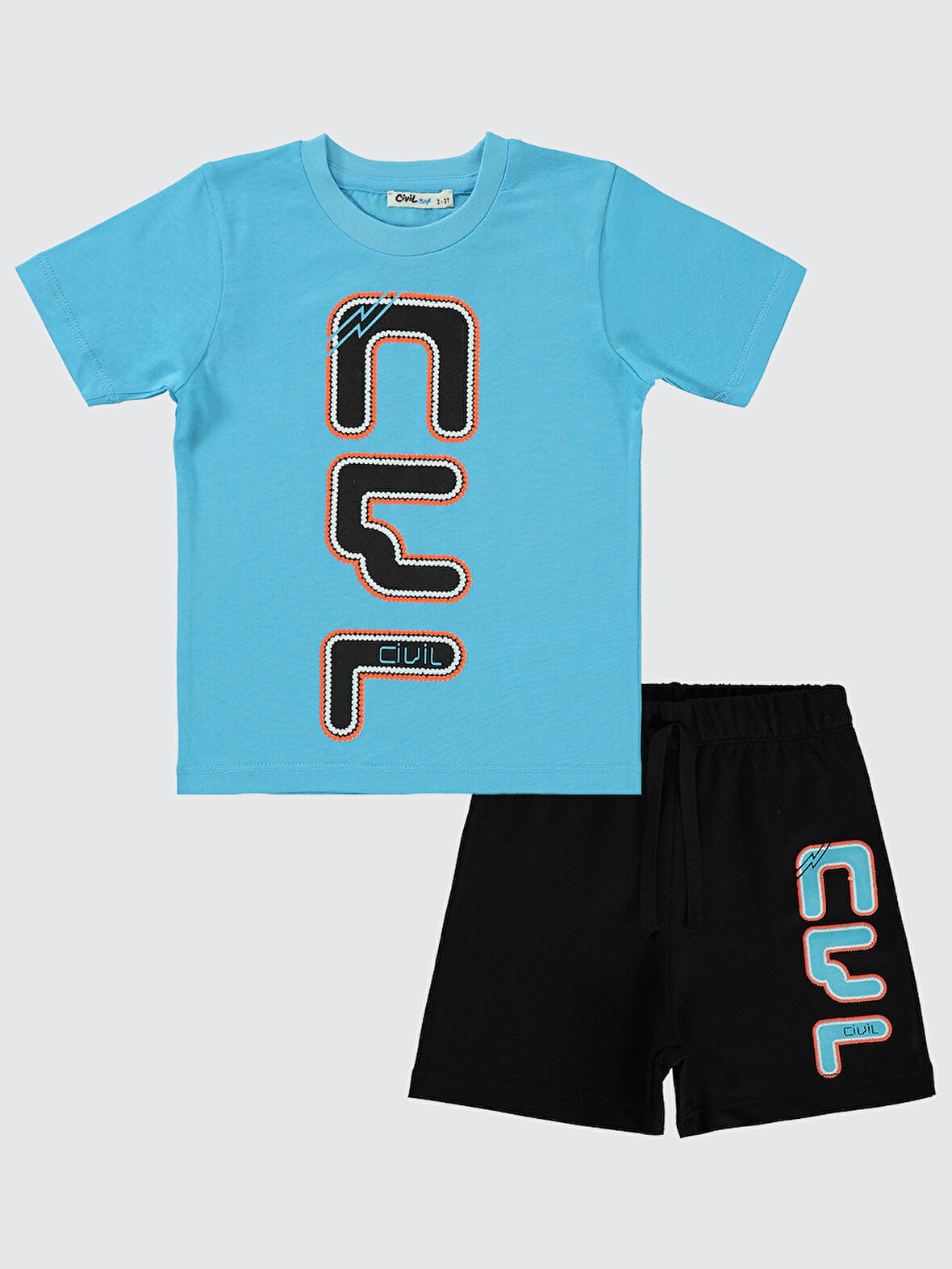 Civil Boys Erkek Çocuk Takım 2-5 Yaş Turkuaz