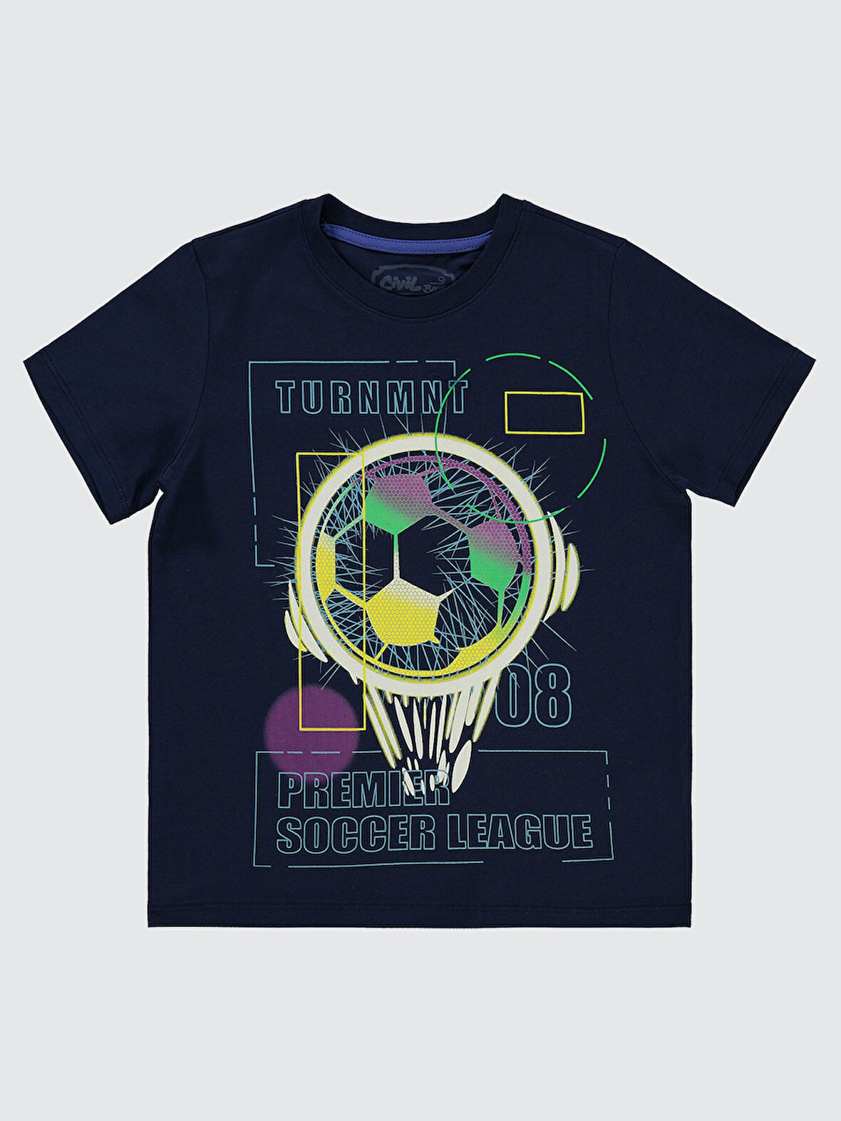 Civil Boys Erkek Çocuk Tişört 6-9 Yaş Lacivert