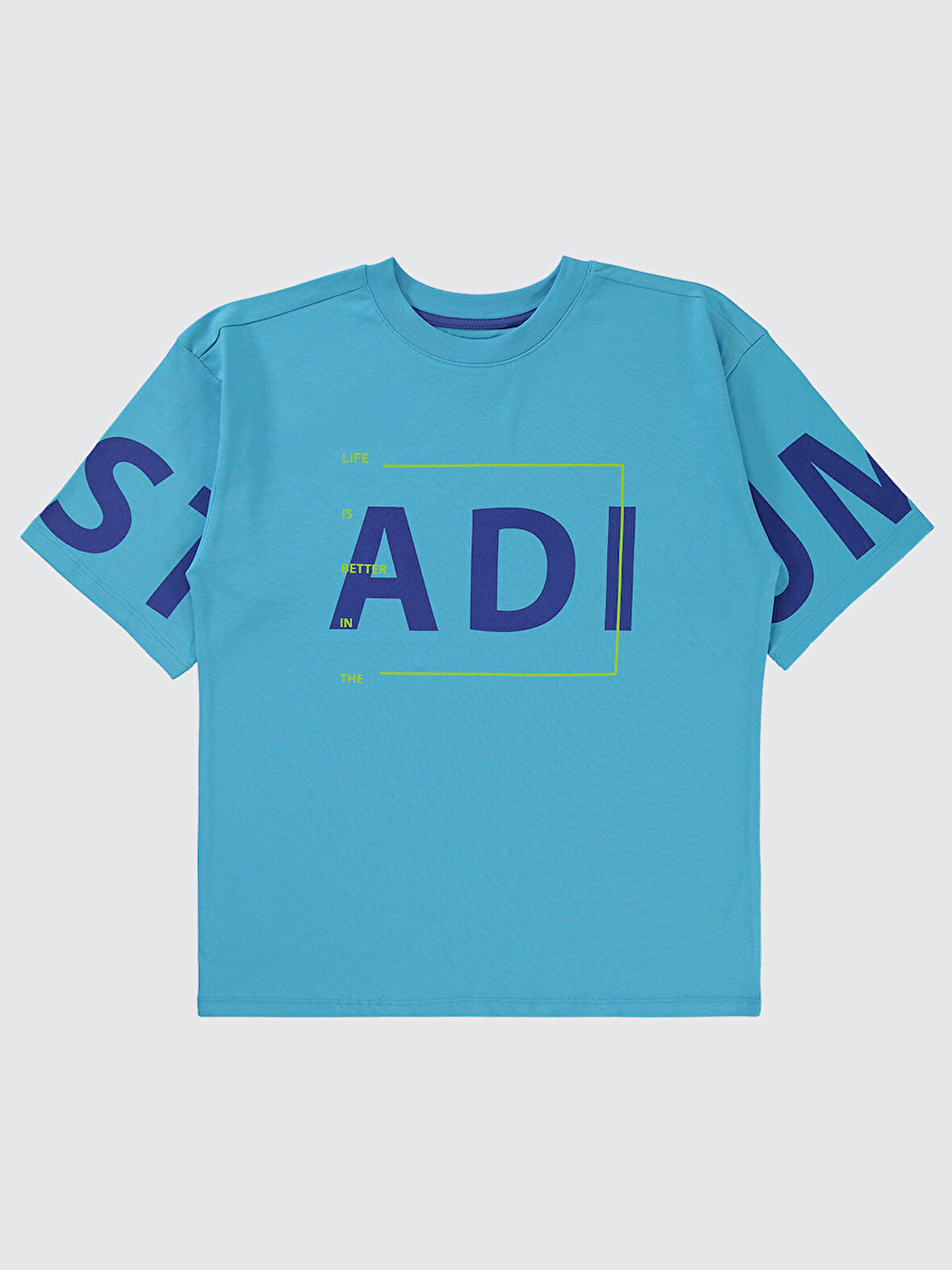 Civil Boys Erkek Çocuk Tişört 10-13 Yaş Turkuaz