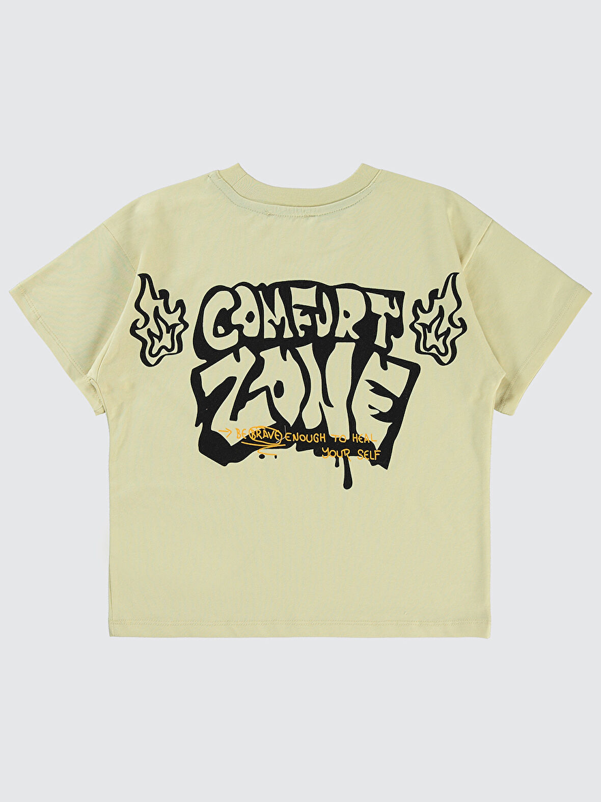 Civil Boys Erkek Çocuk Tişört 6-9 Yaş Taş Rengi