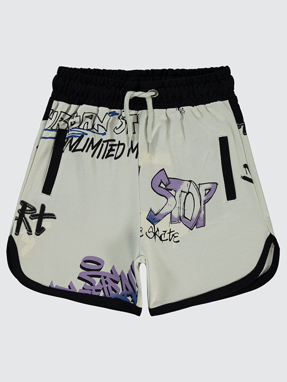 Civil Boys Erkek Çocuk Şort 6-9 Yaş Açık Gri