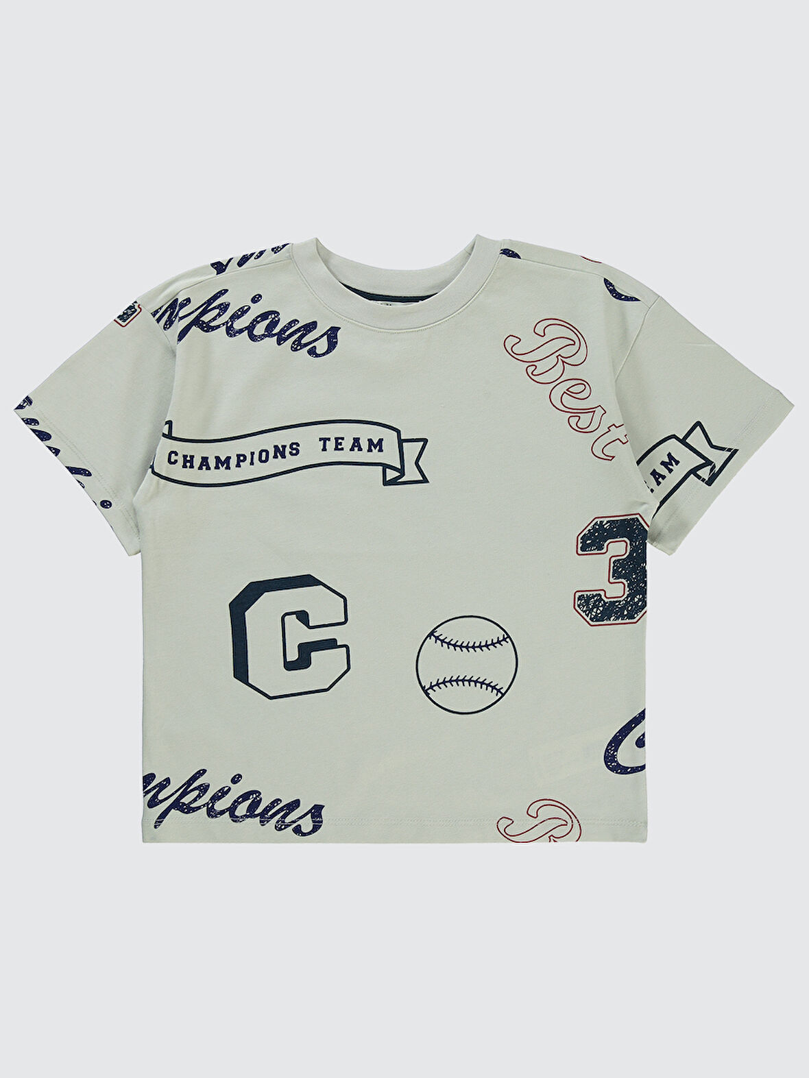 Civil Boys Erkek Çocuk Tişört 6-9 Yaş Lacivert