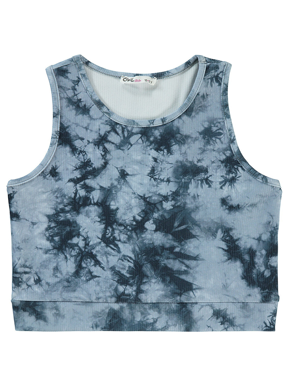 Civil Girls Kız Çocuk Tişört 6-9 Yaş Füme