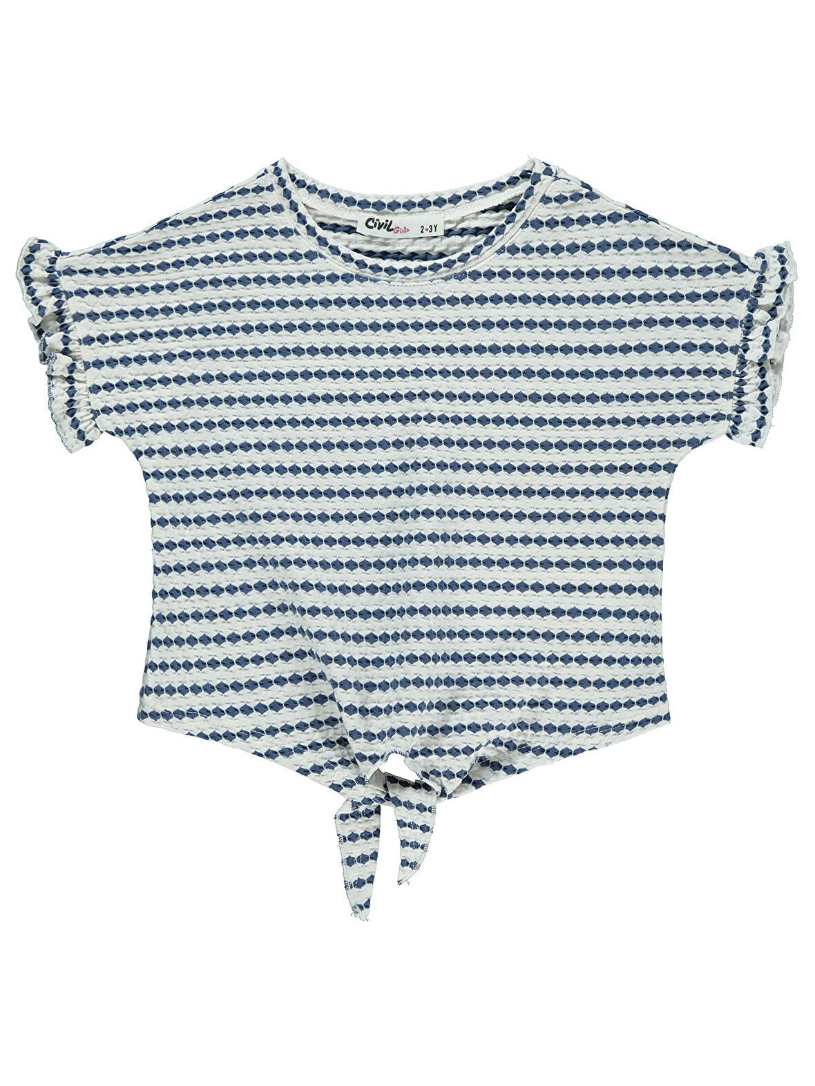 Civil Girls Kız Çocuk Tişört 2-5 Yaş Element Mavisi