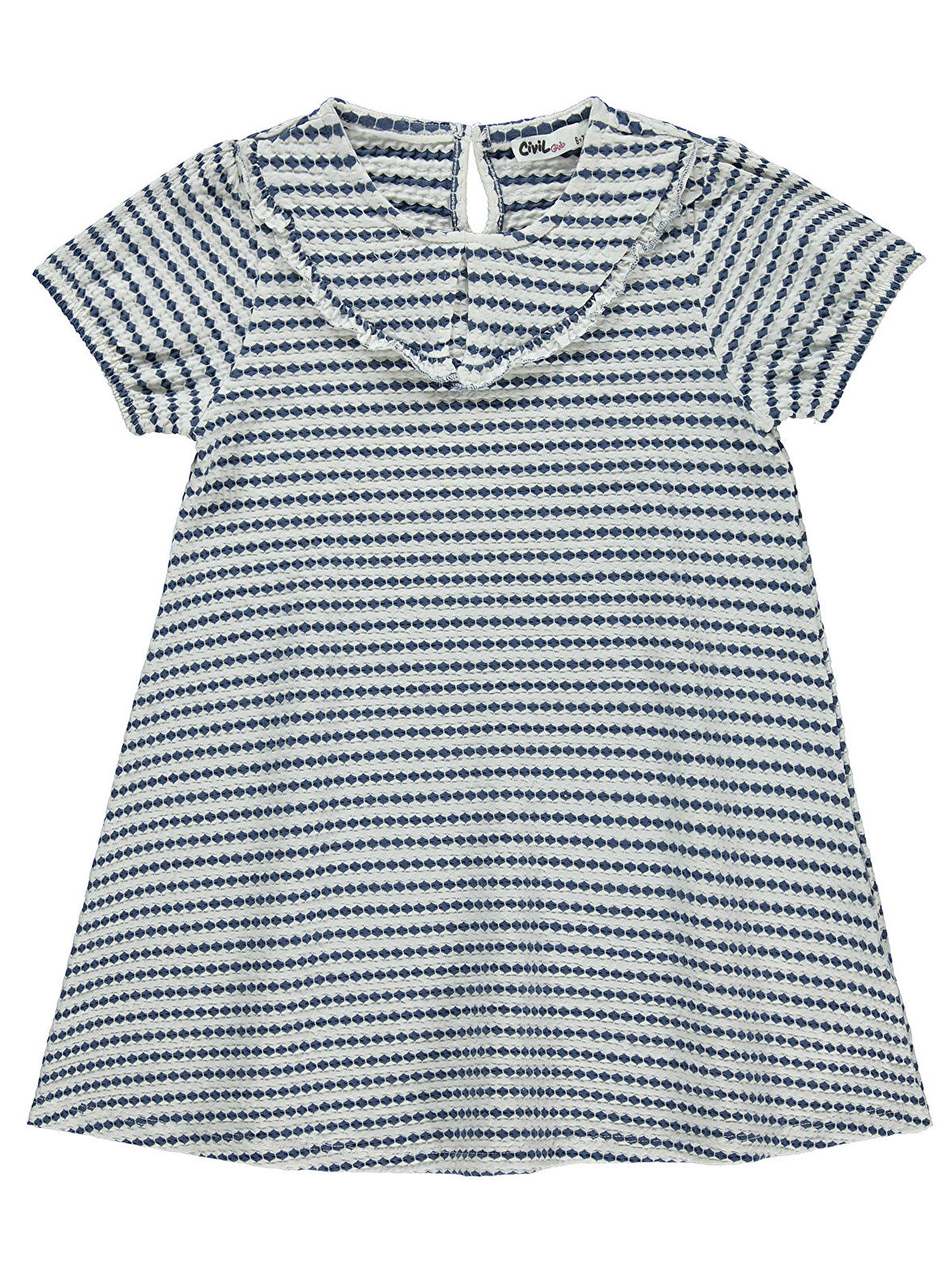 Civil Girls Kız Çocuk Elbise 6-9 Yaş Element Mavisi