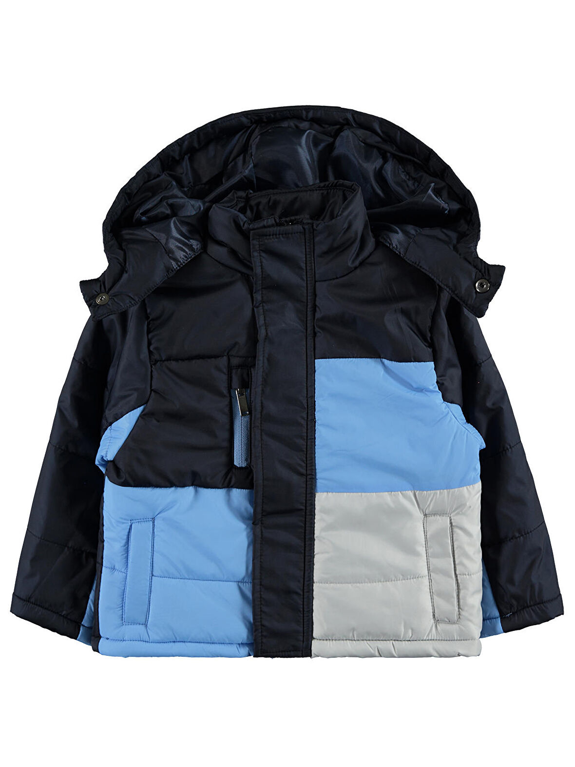 Civil Boys Erkek Çocuk Kapüşonlu Mont 2-5 Yaş Lacivert