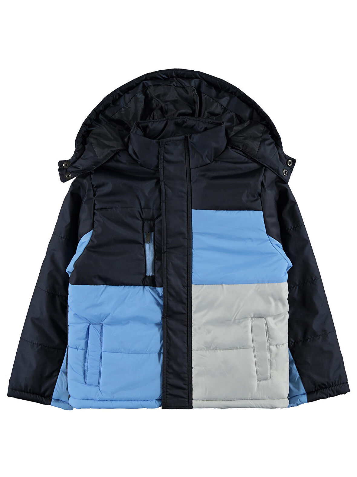 Civil Boys Erkek Çocuk Kapüşonlu Mont 10-13 Yaş Lacivert