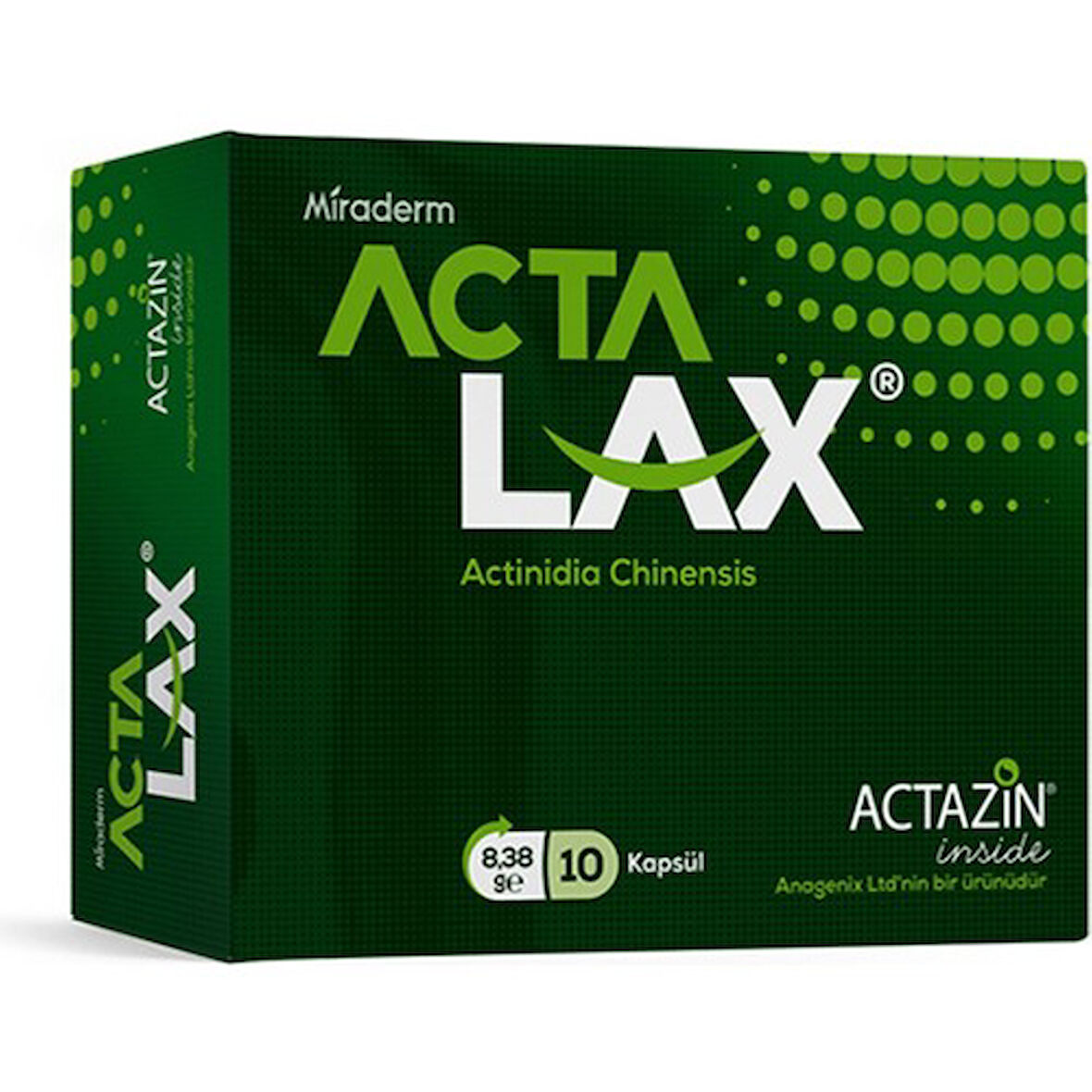 Miraderm Actalax 10 Kapsül