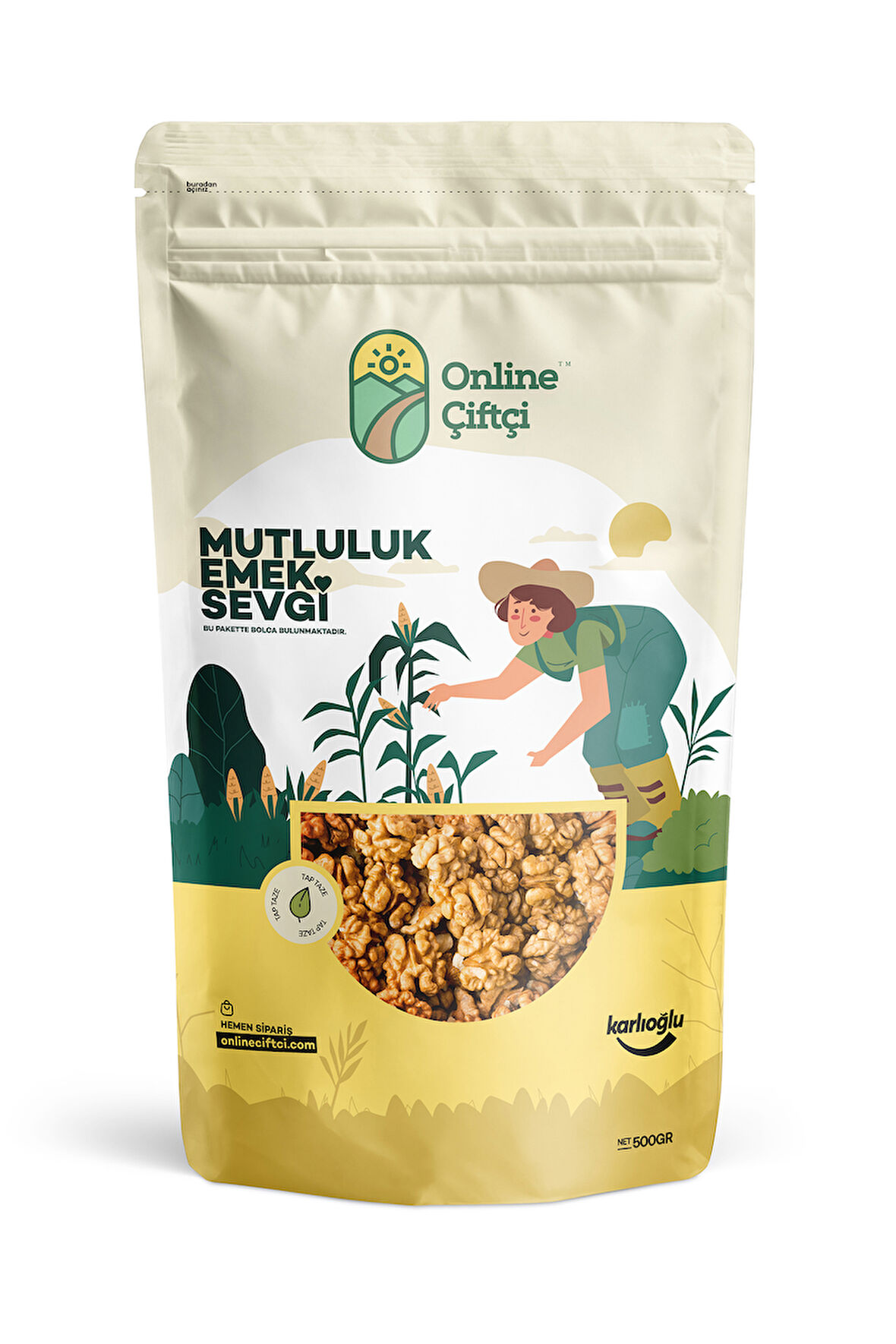 Kelebek Ceviz İçi 500Gr