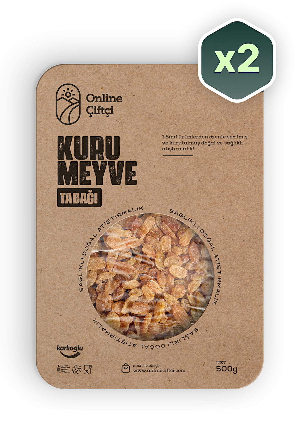 İzmir Üzüm 2x500Gr