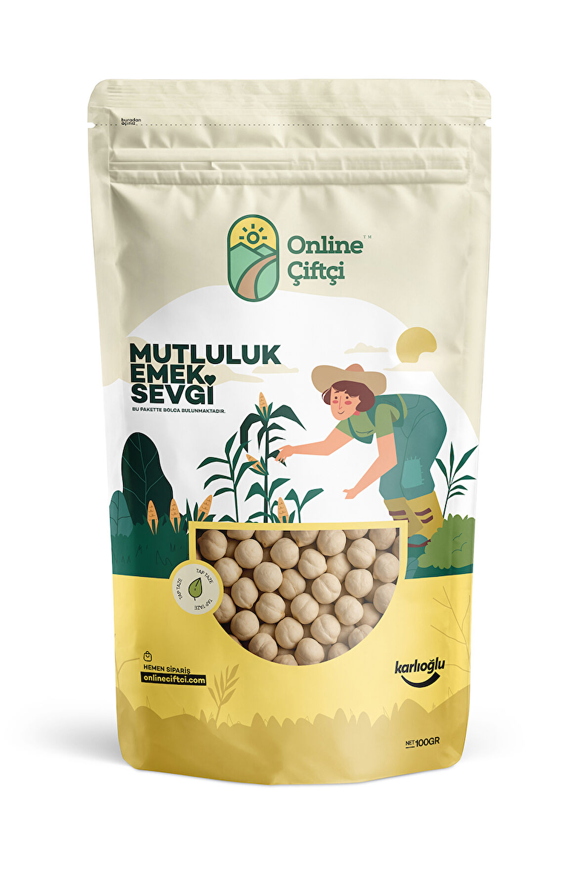 Beyaz Leblebi 100Gr
