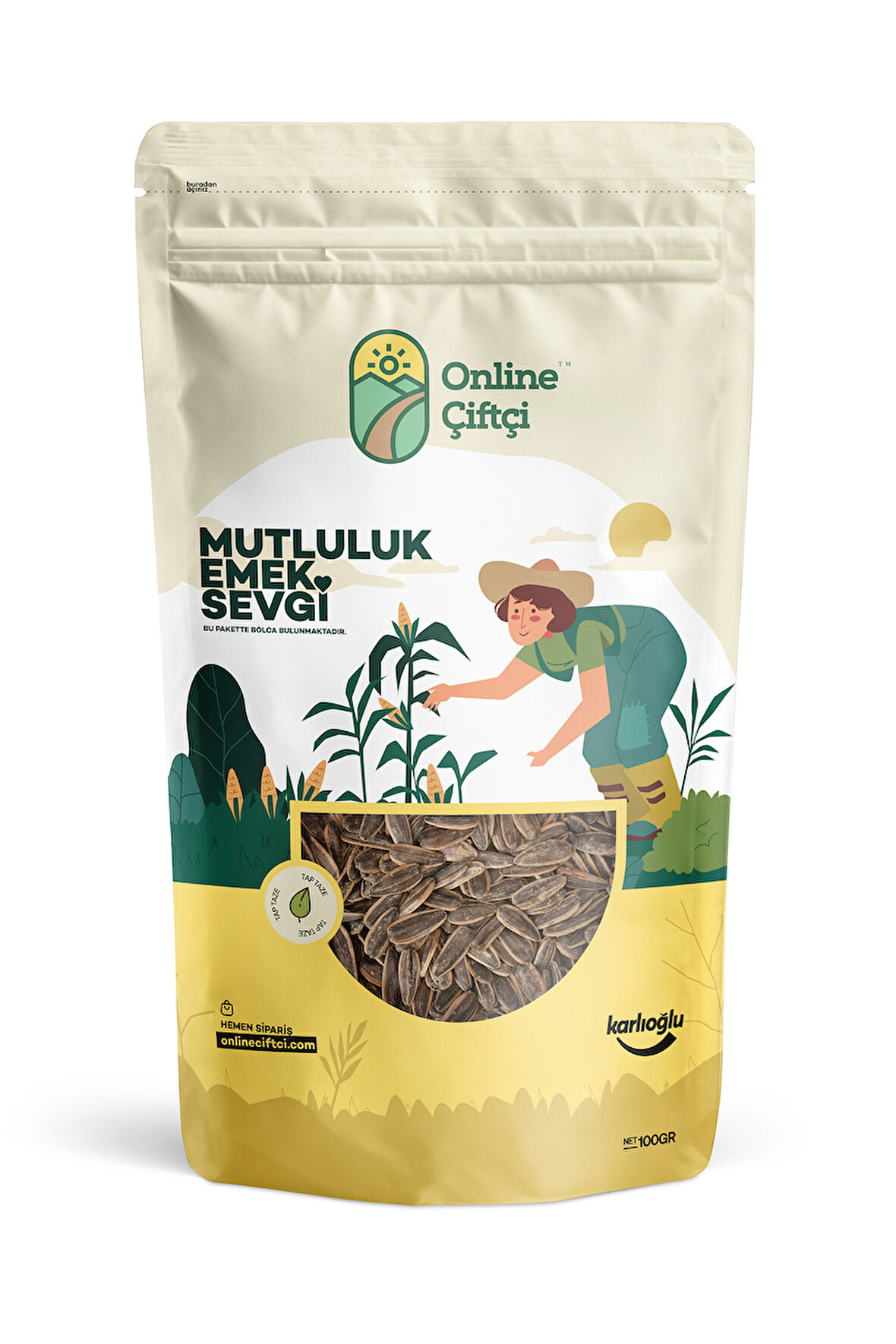 Dakota Tuzlu Çekirdek 100Gr