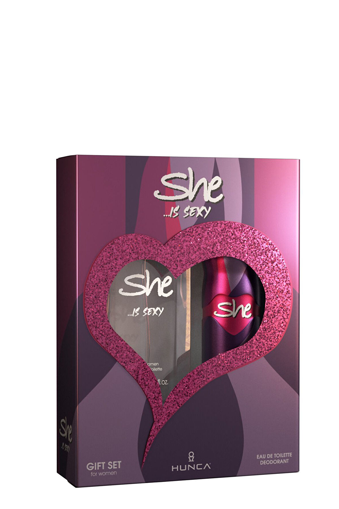 She Sexy Kadın Parfüm Seti 50 ml EDT + 150 ml Deodorant