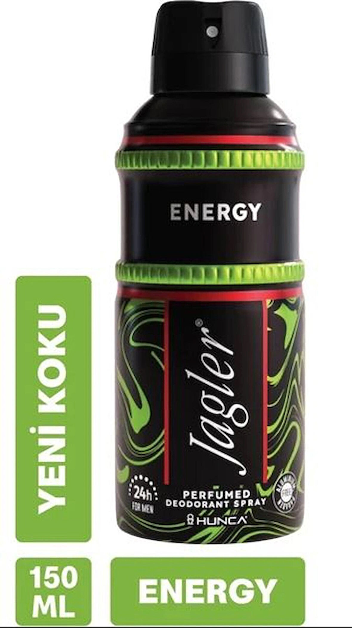 Jagler Deodorant Energy Men 150 ml ORGINAL ÜRÜN