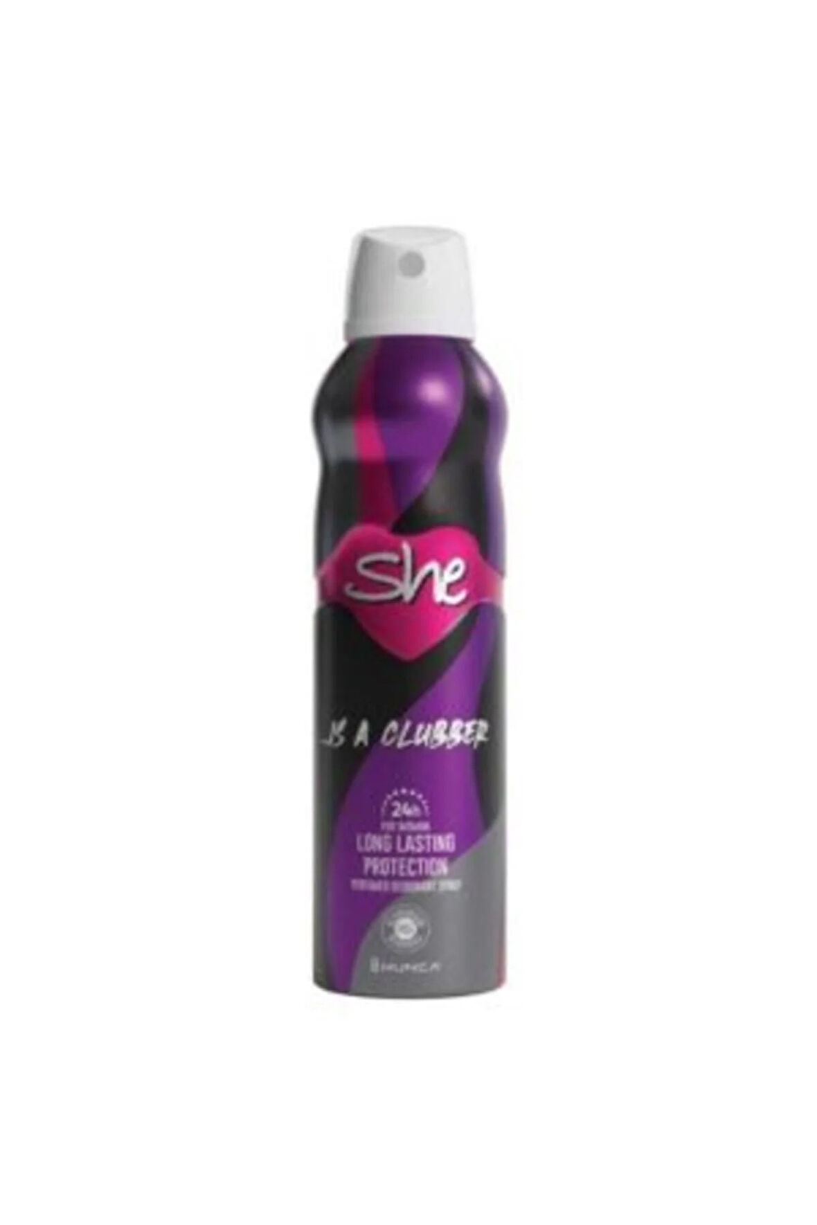 SHE IS A CLUBBER 200 ML | Kadınsı ve Canlandırıcı Deodorant