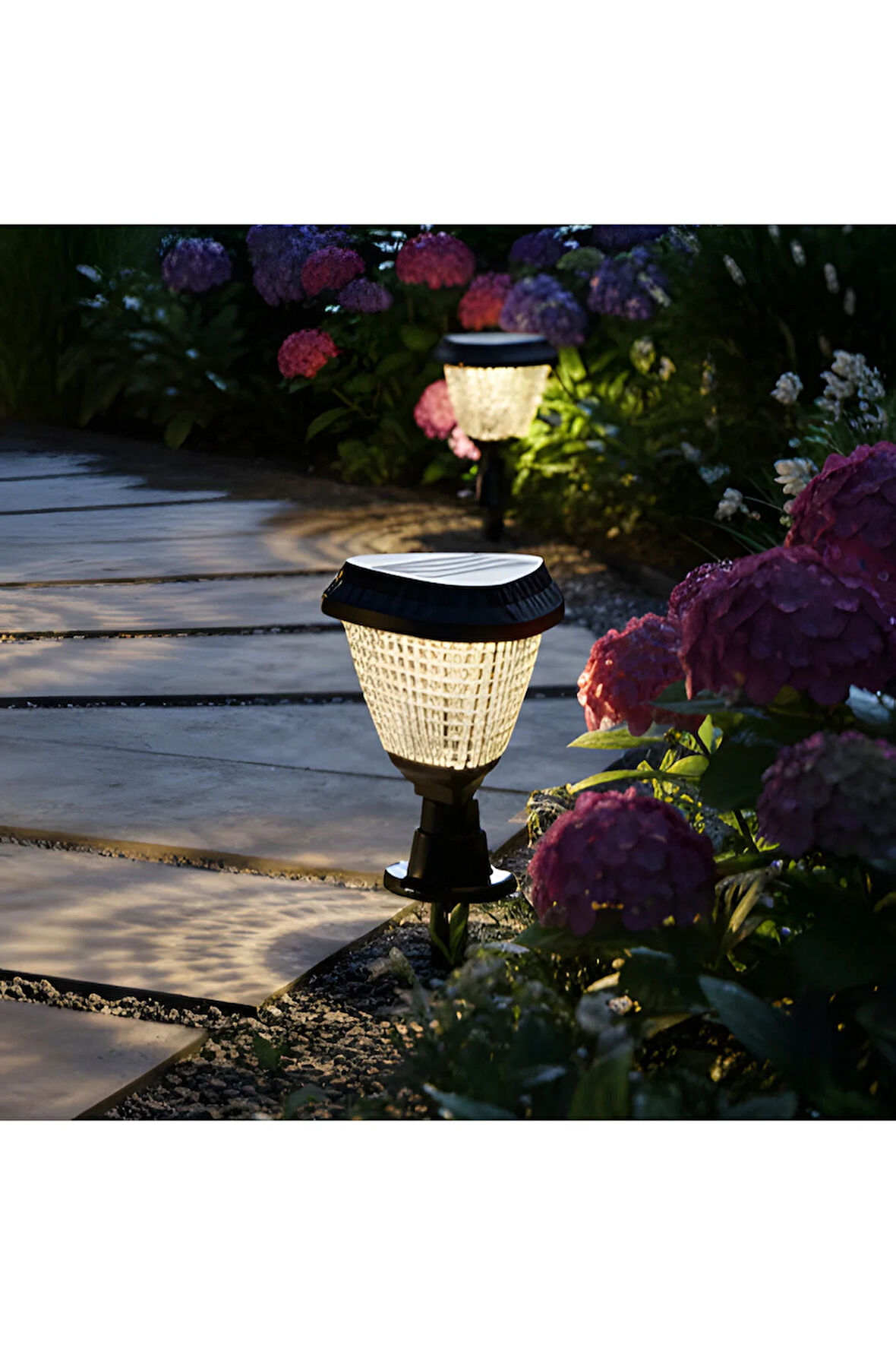 KBA776 SOLAR BAHÇE ARMATÜRLERİ 30W SET ÜSTÜ