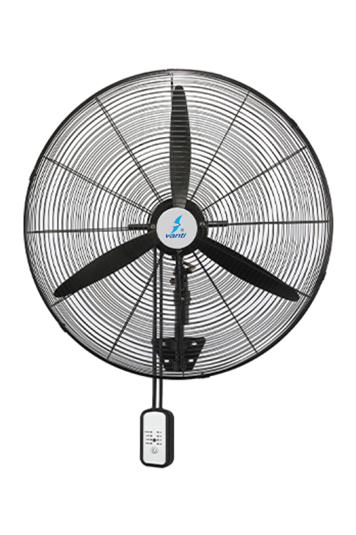 Duvar Tipi Kumandalı Sanayi Vantilatör 180W KCF292KD