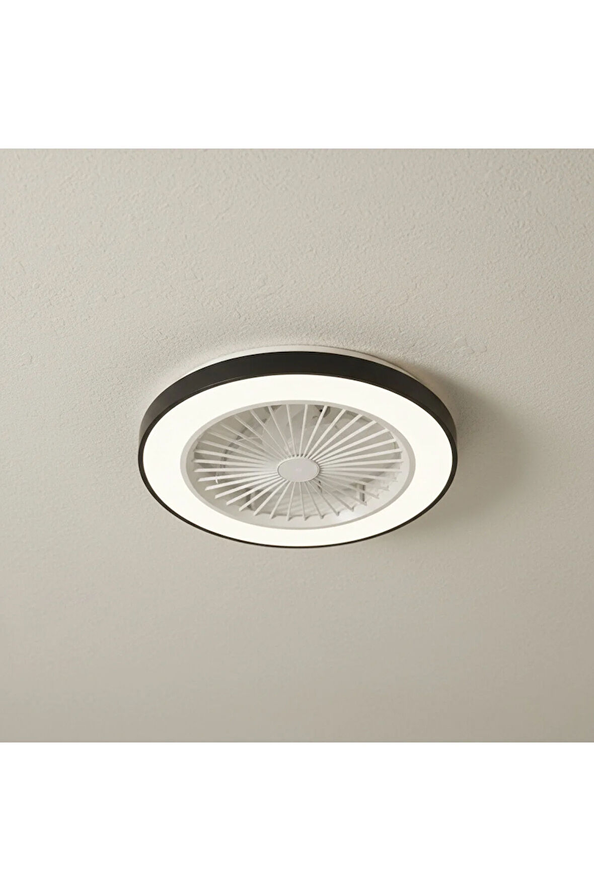 KCF297 MODERN TAVAN VANTİ 15W 19"LEDLİ MODERN VANTİLATÖR - Beyaz