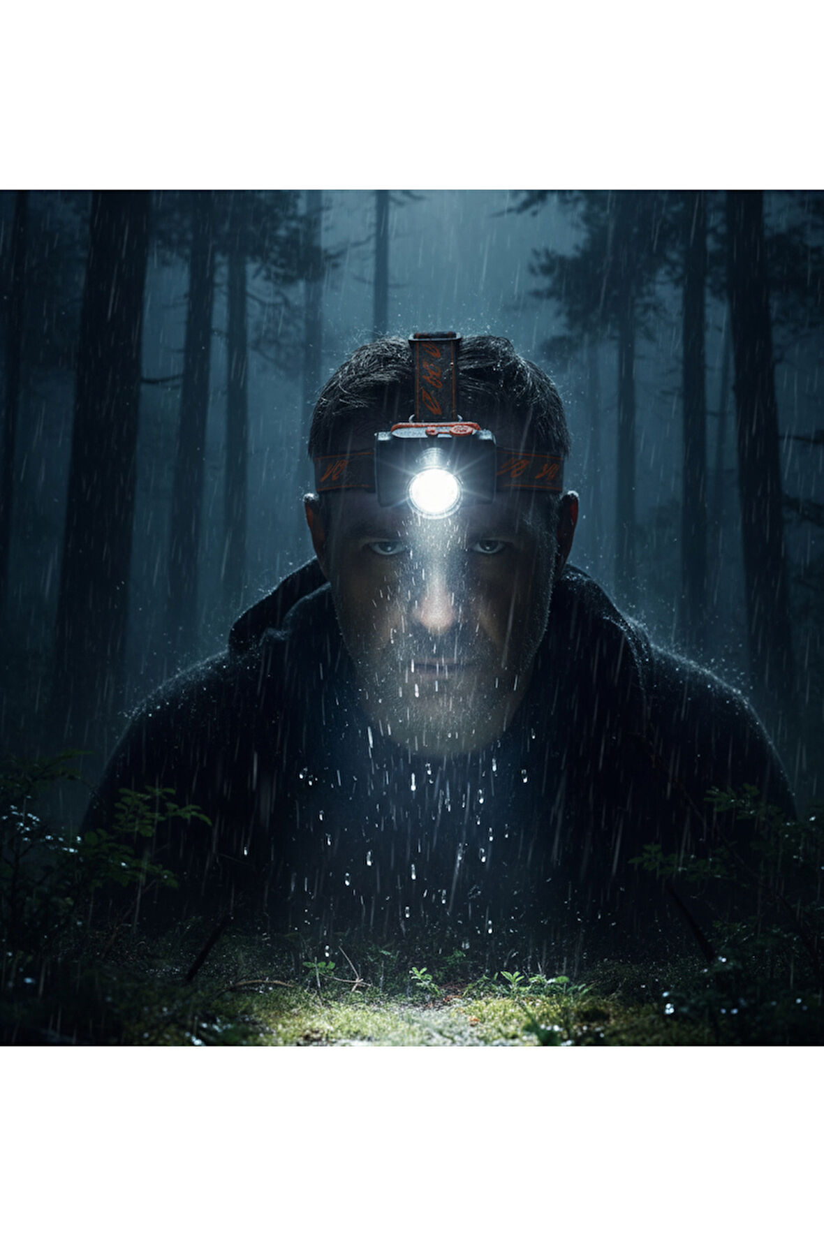 KHL007 LED KAFA LAMBASI 3 7W 3,7V1200MAHBATARYA - Beyaz