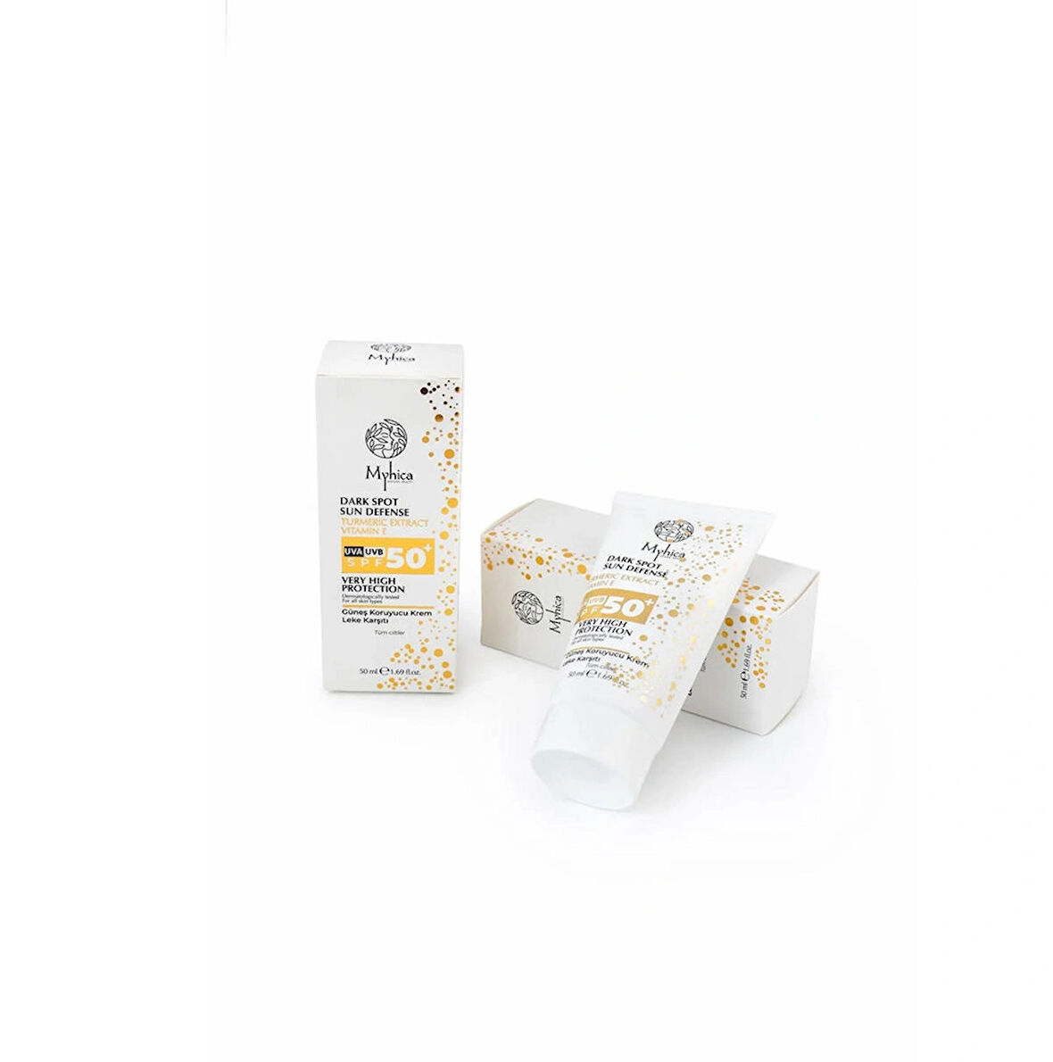 MYHİCA SPF 50+ GÜNEŞ KORUYUCU KREM LEKE KARŞITI 50 ML