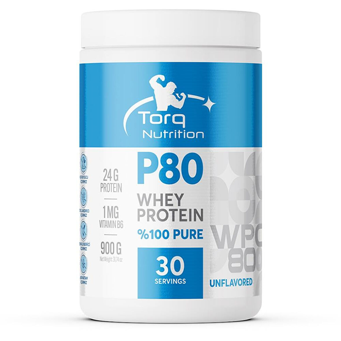 Torq Nutrition P80 Whey Protein 900 G