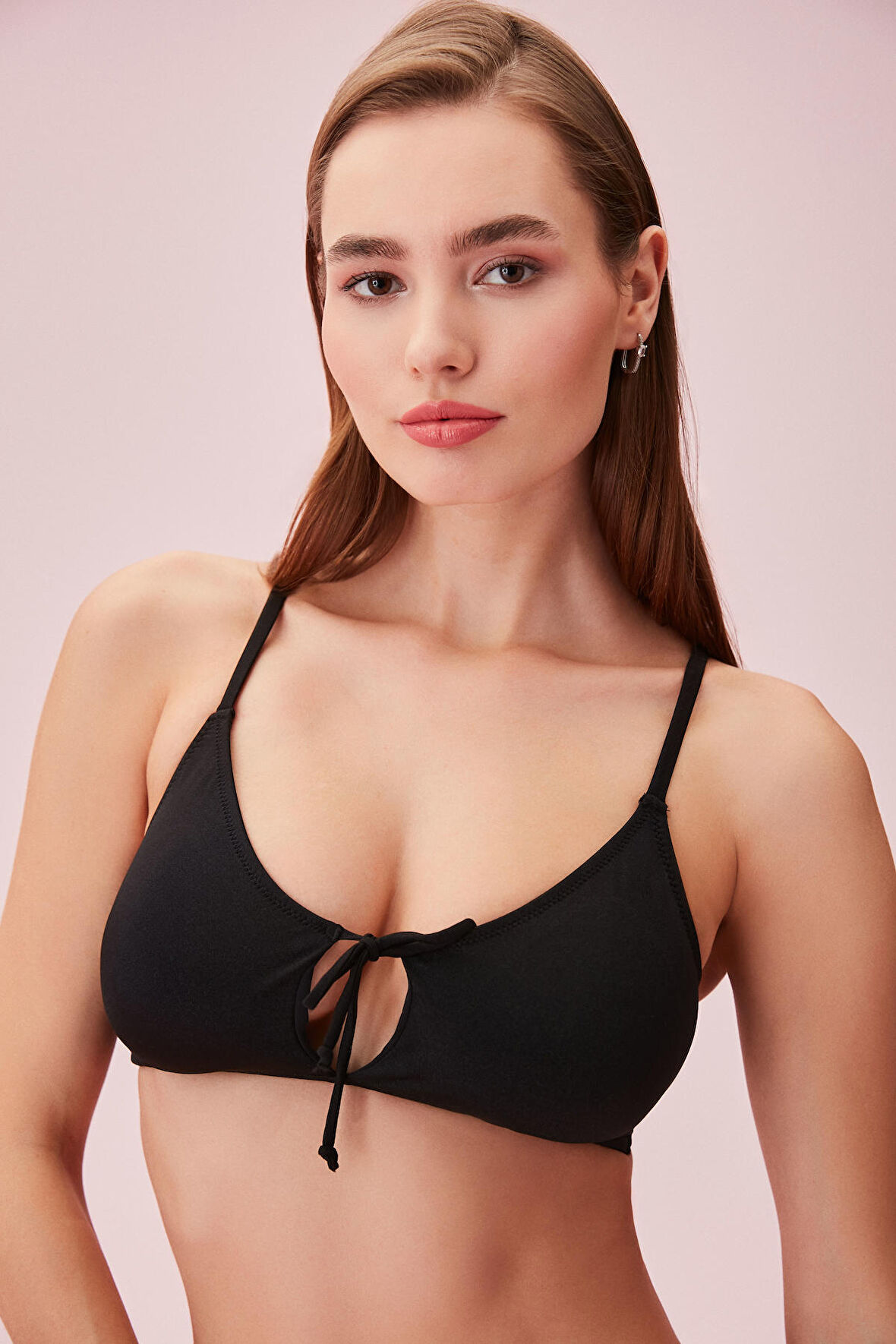 Suwen Bağcıklı Bralet Bikini Üst