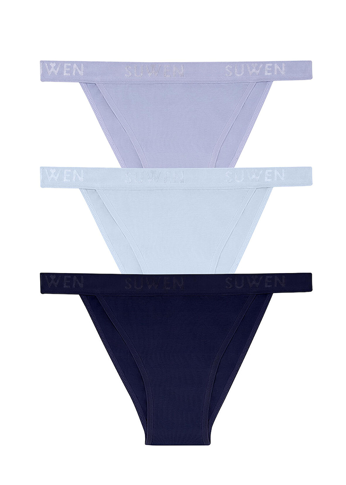 Suwen 3 lü Pamuklu Slip Külot