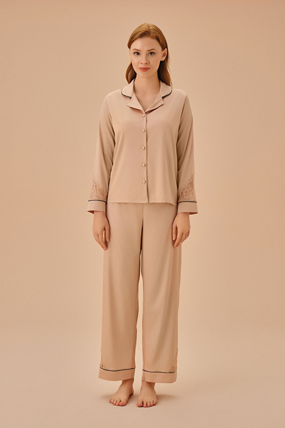 Suwen Amber Maskülen Pijama Takımı