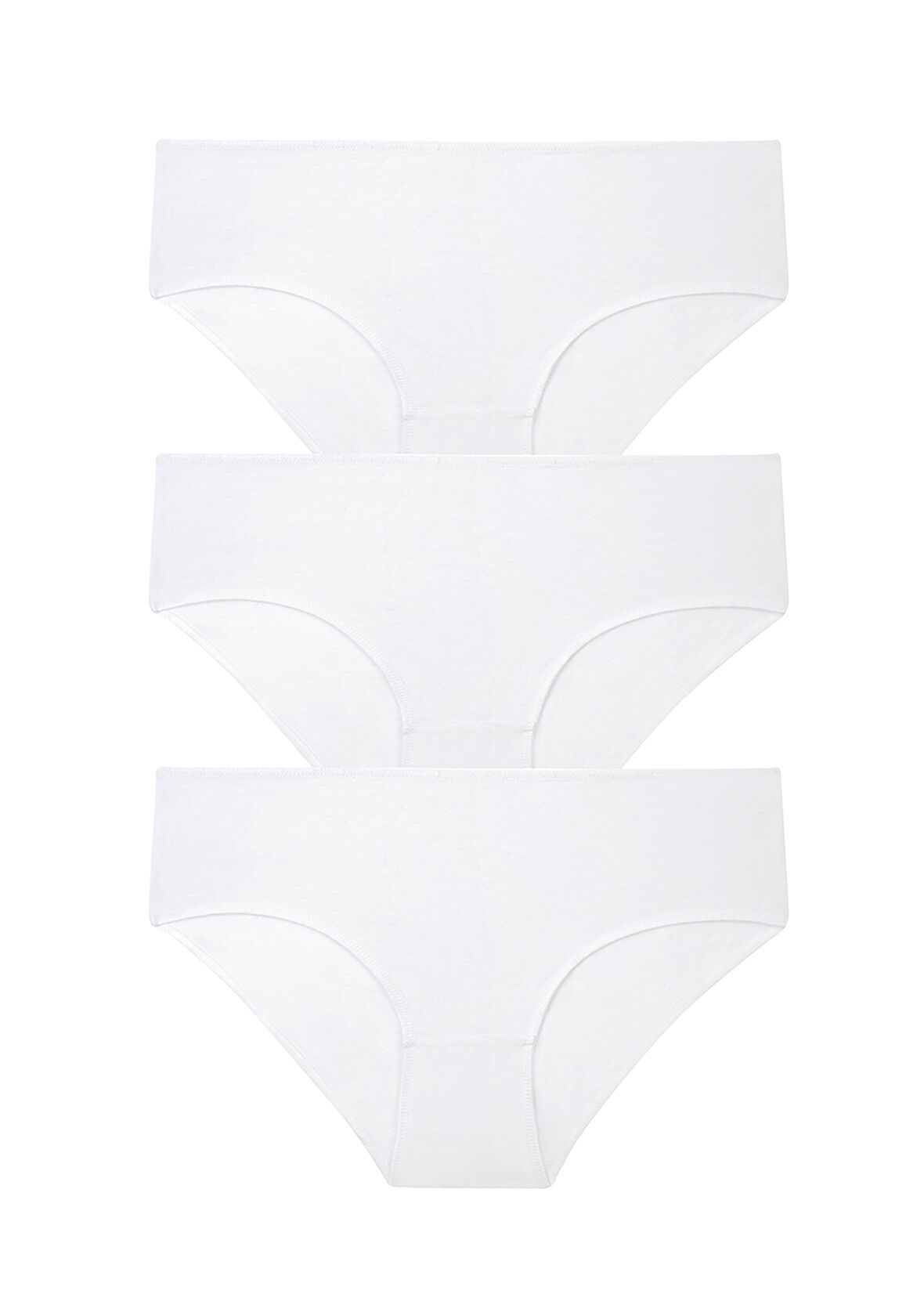 Suwen 3'lü Paket Yüksek Bel Slip Külot