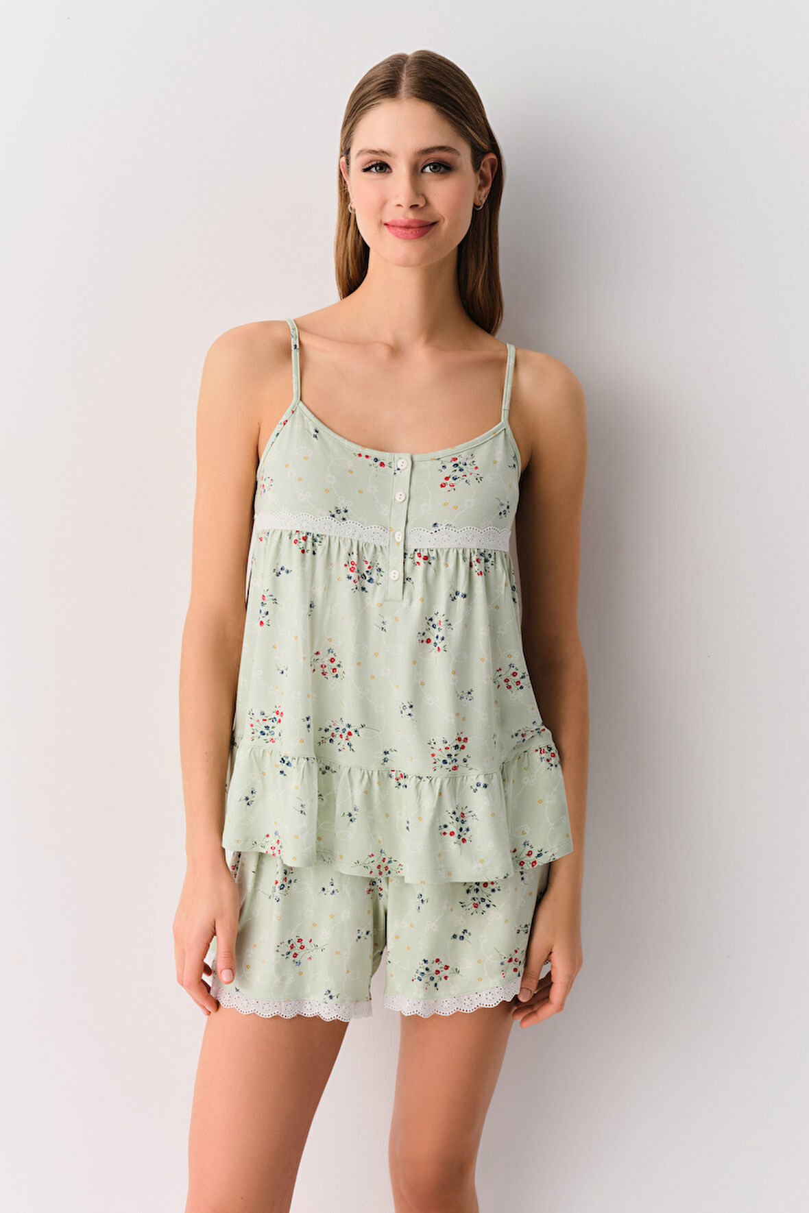Suwen Catalina Şort Pijama Takımı