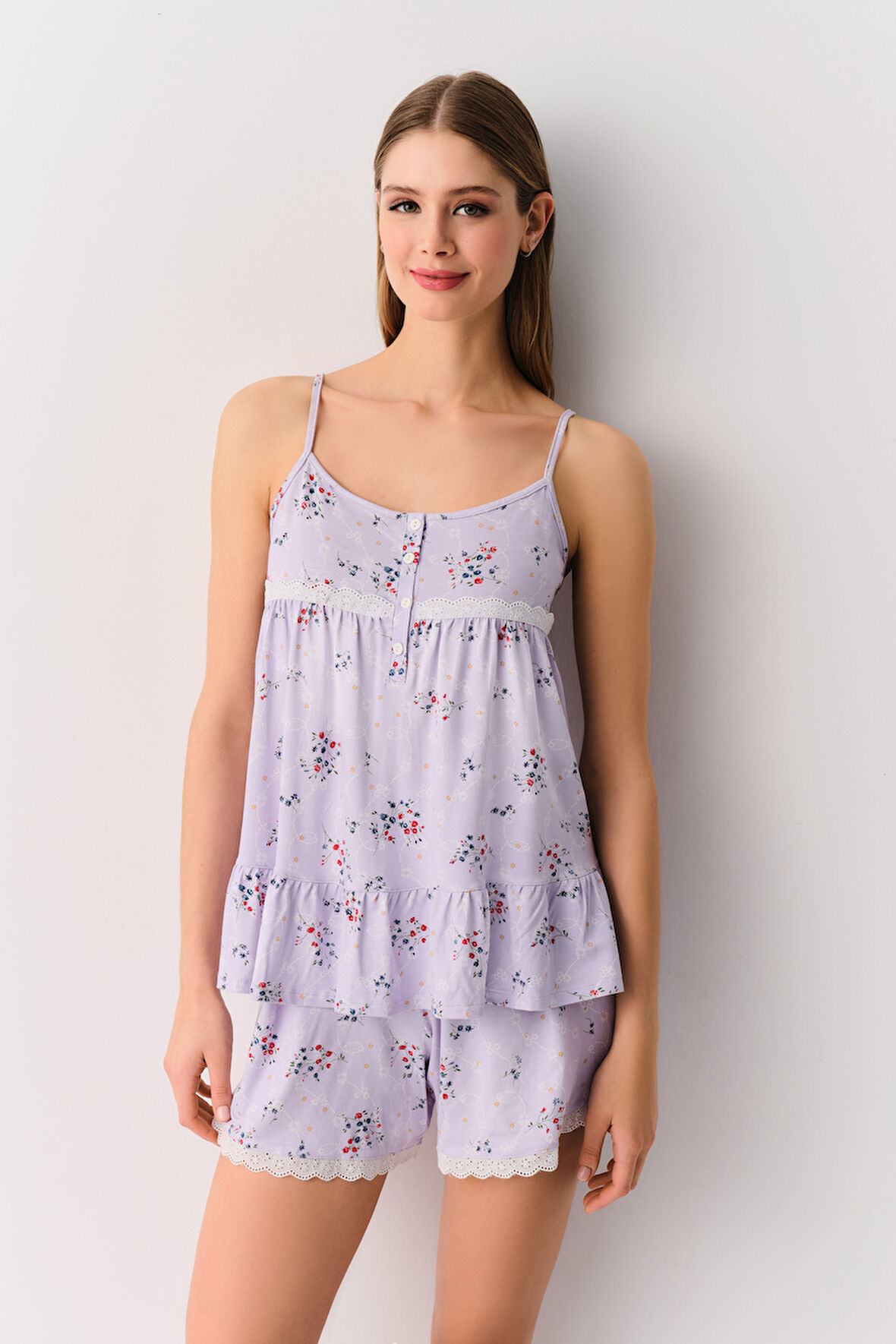 Suwen Catalina Şort Pijama Takımı