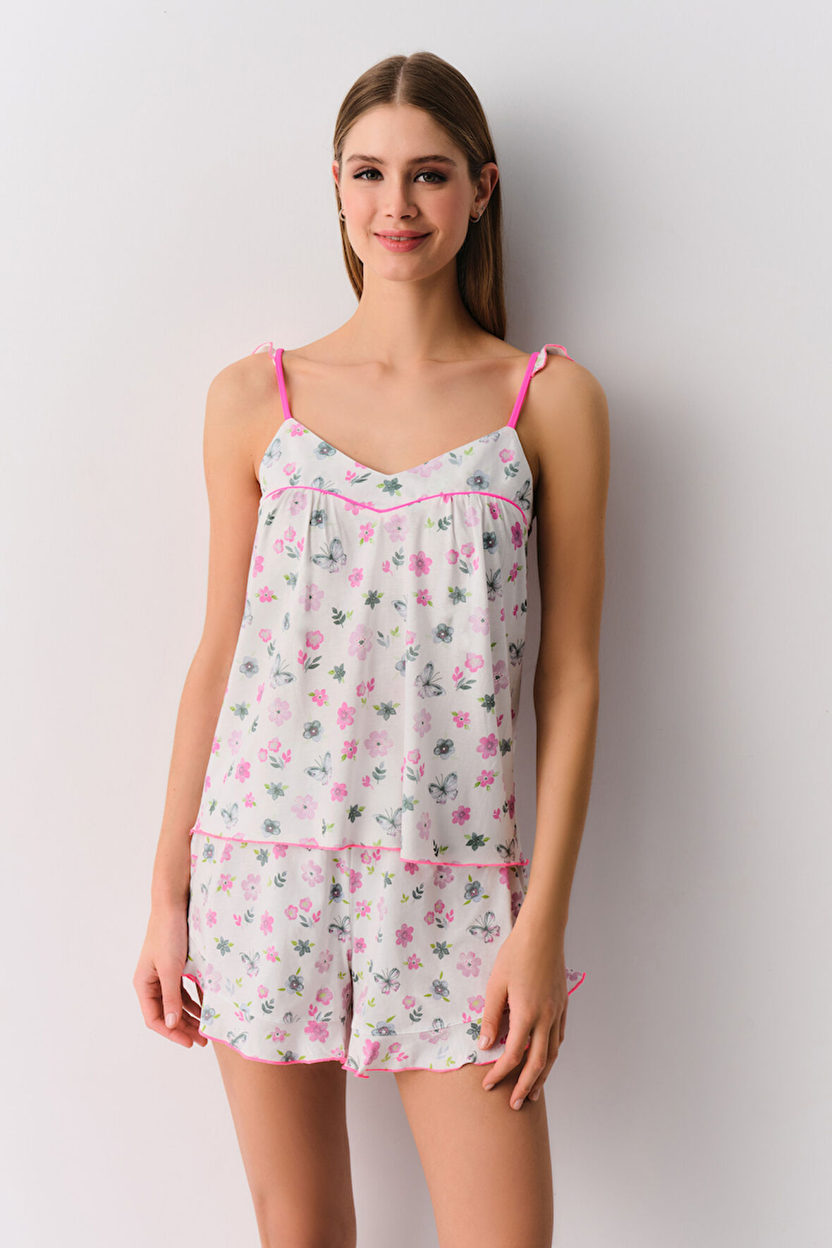 Suwen Flight Şort Pijama Takımı