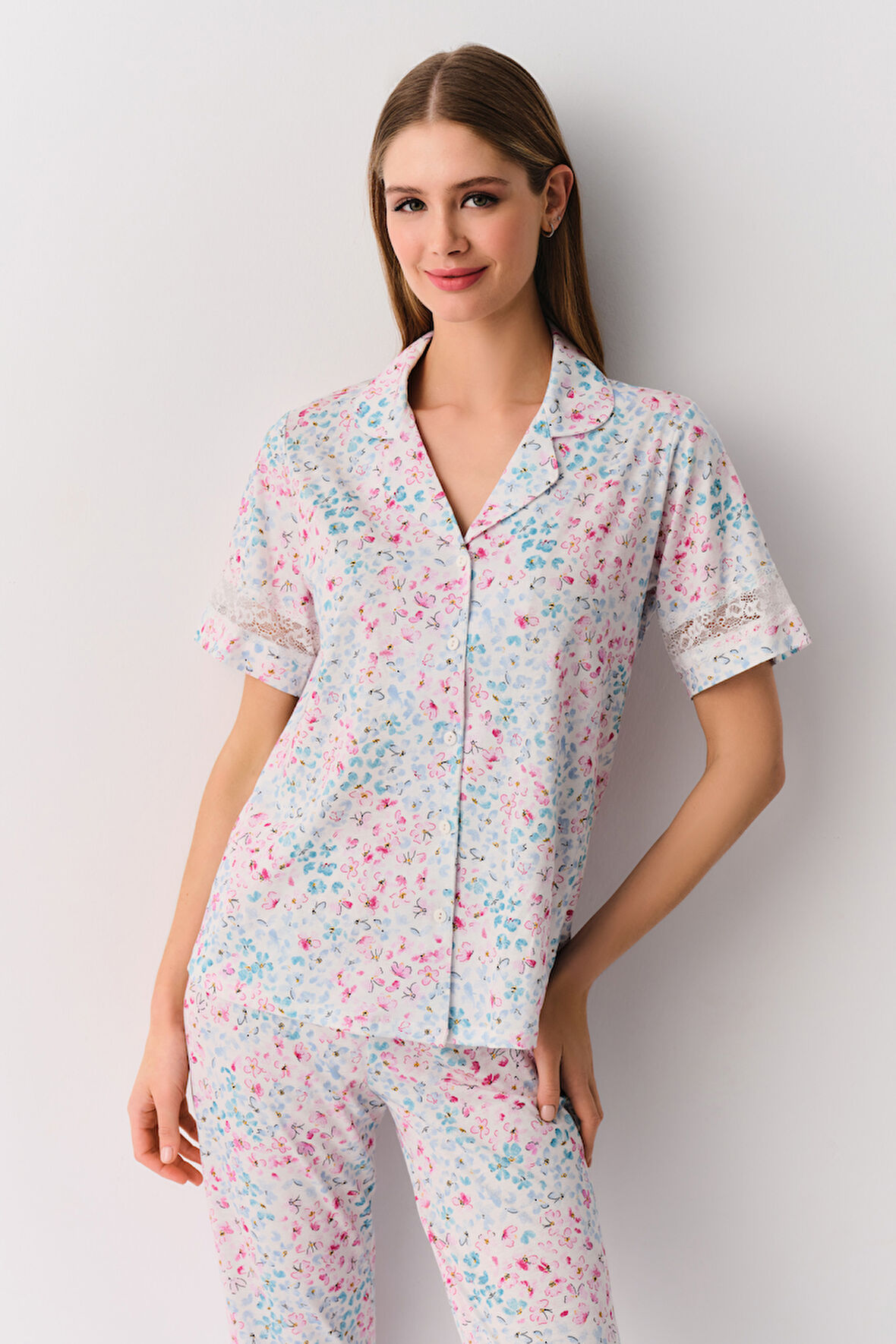 Suwen Serina Maskülen Pijama Takımı