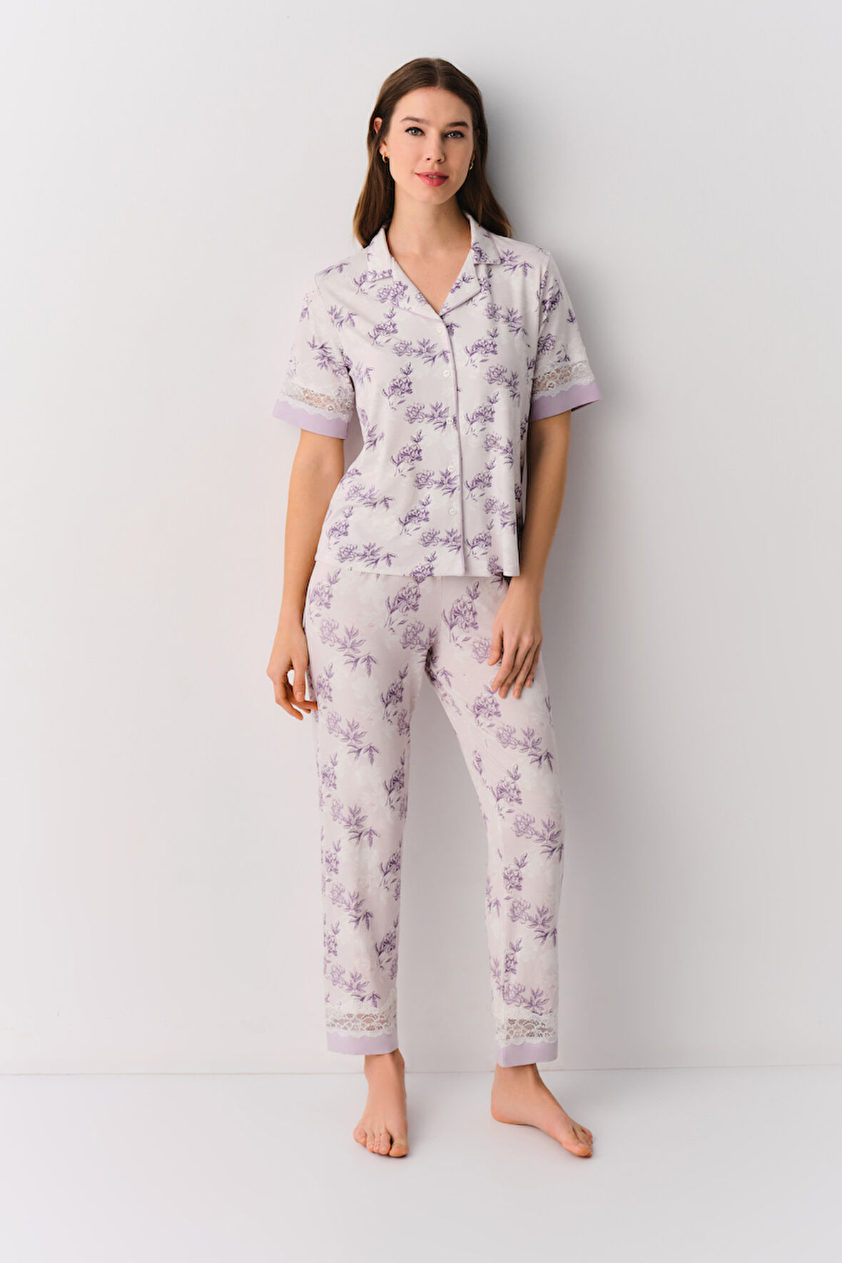 Suwen Lenora Maskülen Pijama Takımı