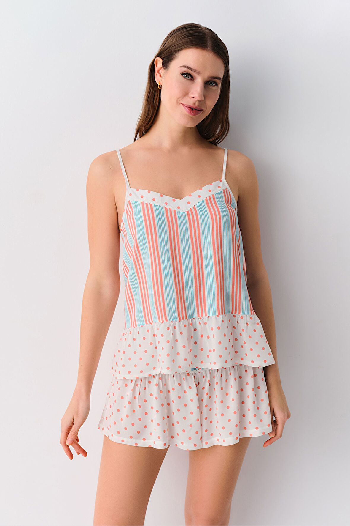 Suwen Loli Şort Pijama Takımı