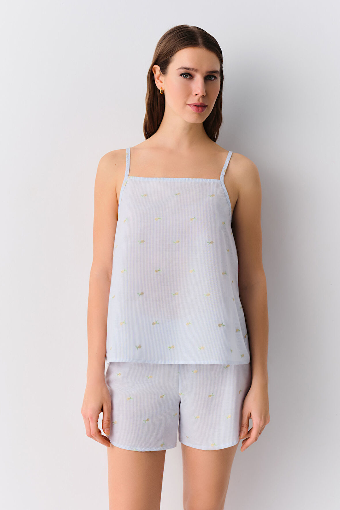 Suwen Pina Şort Pijama Takımı