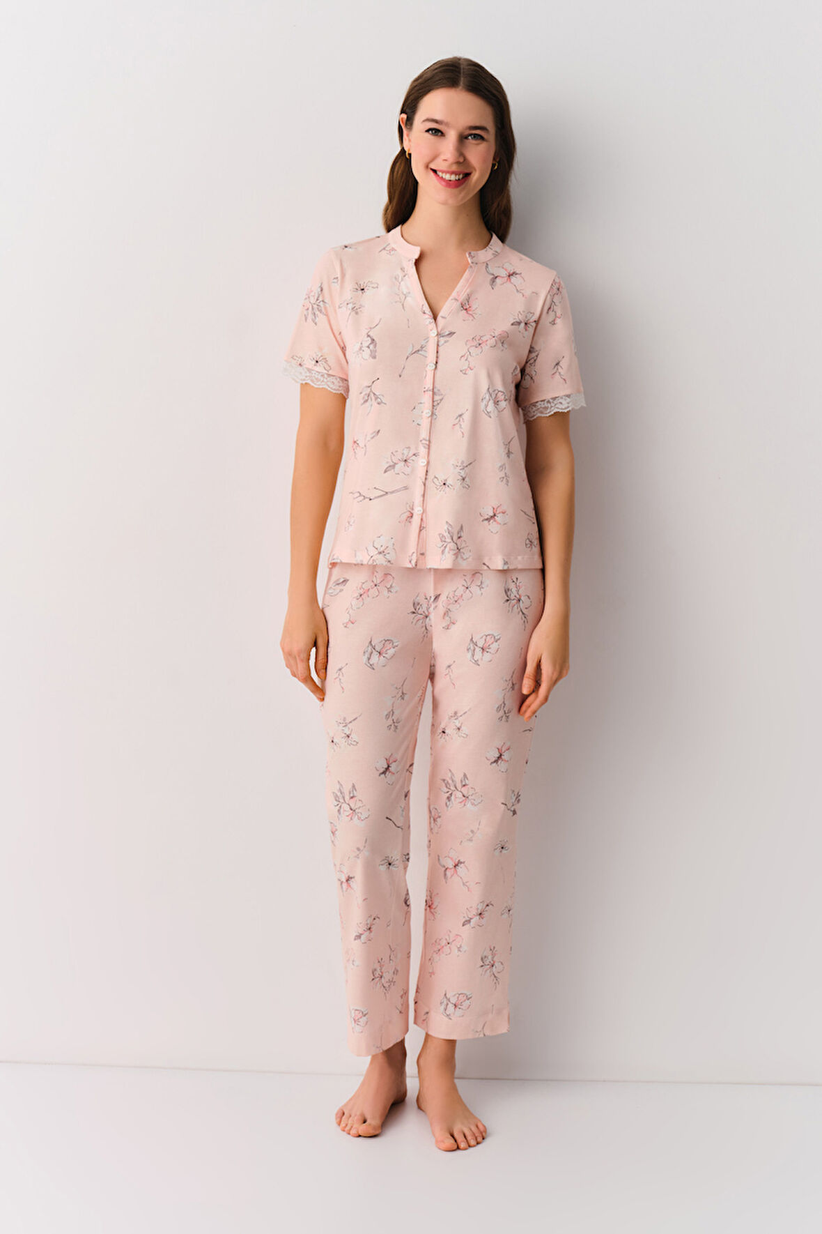 Suwen Tina Maskülen Pijama Takımı
