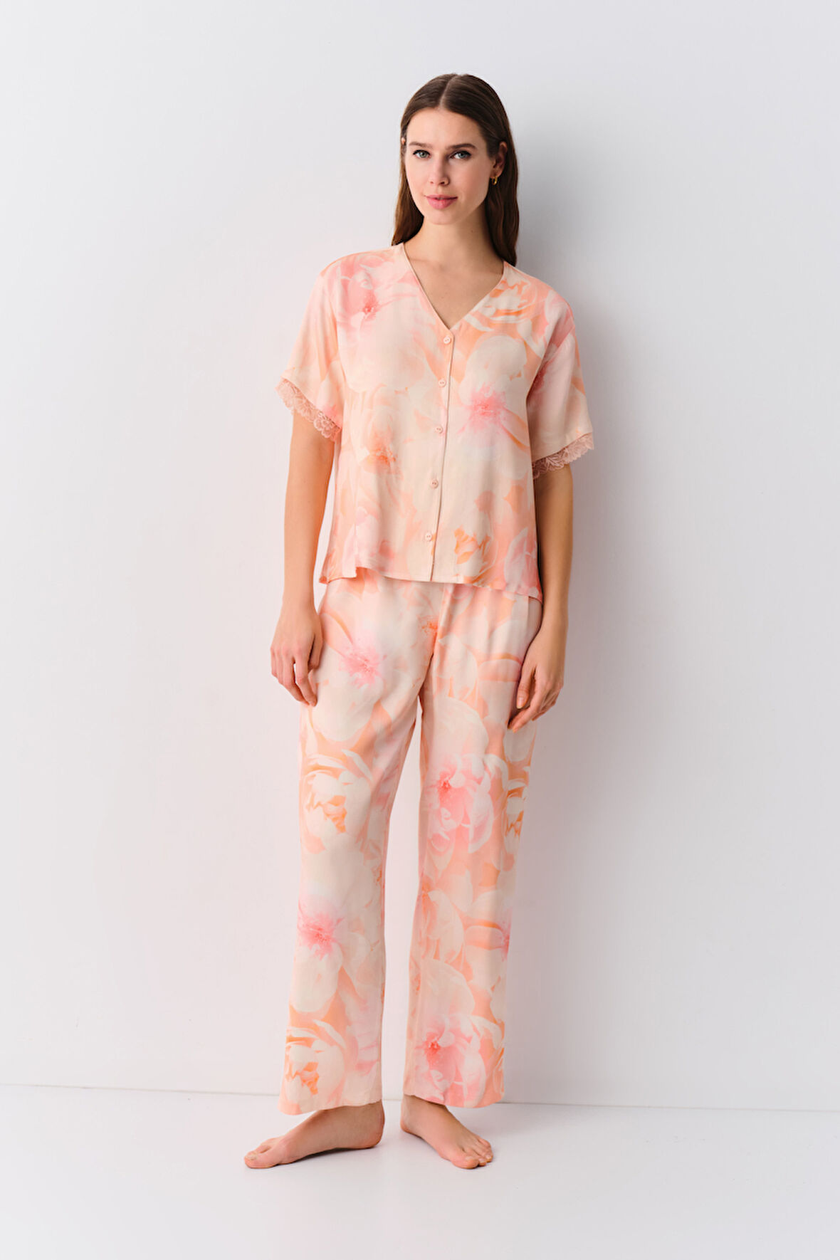 Suwen Romance Maskülen Pijama Takımı
