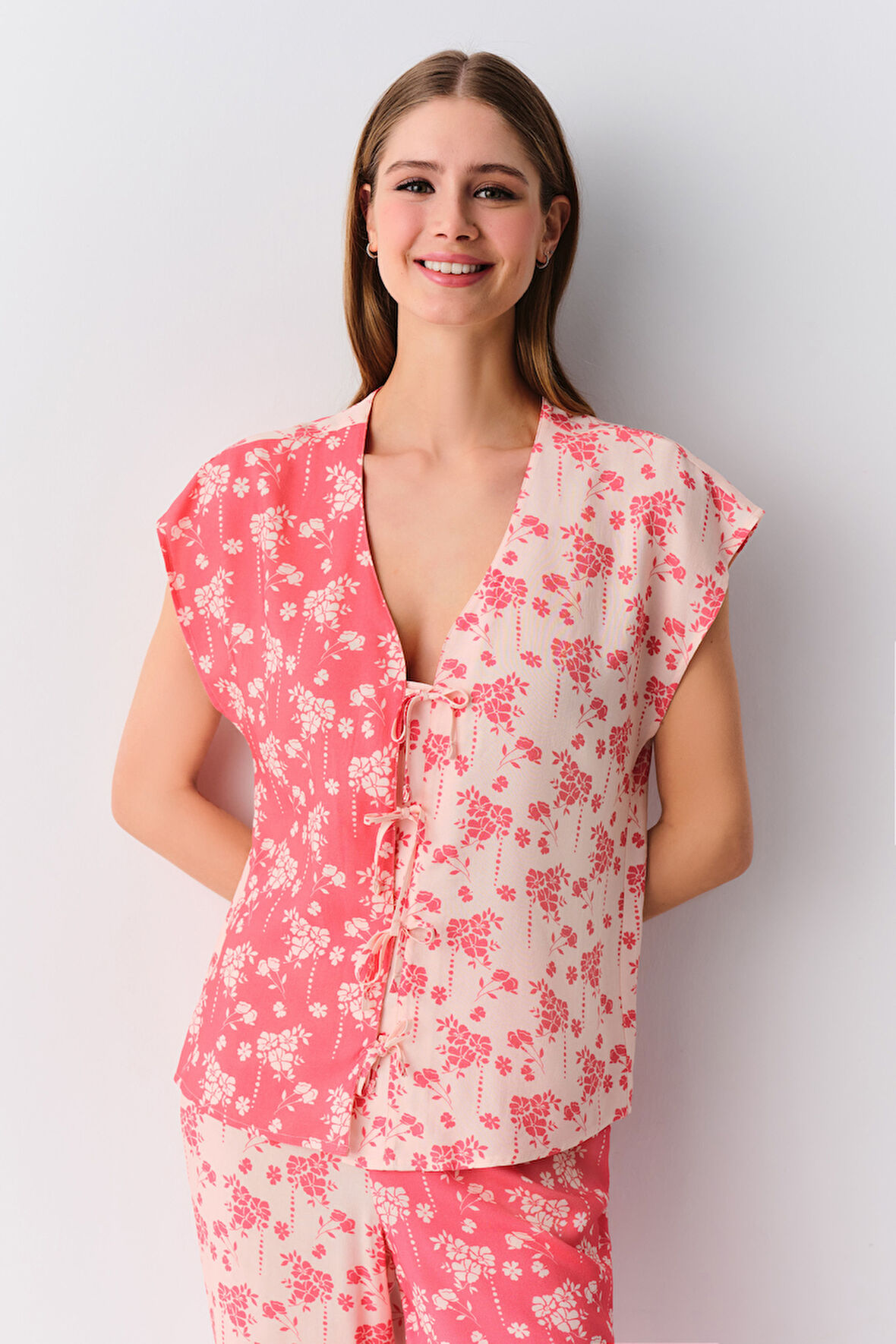 Suwen Florence Maskülen Pijama Takımı