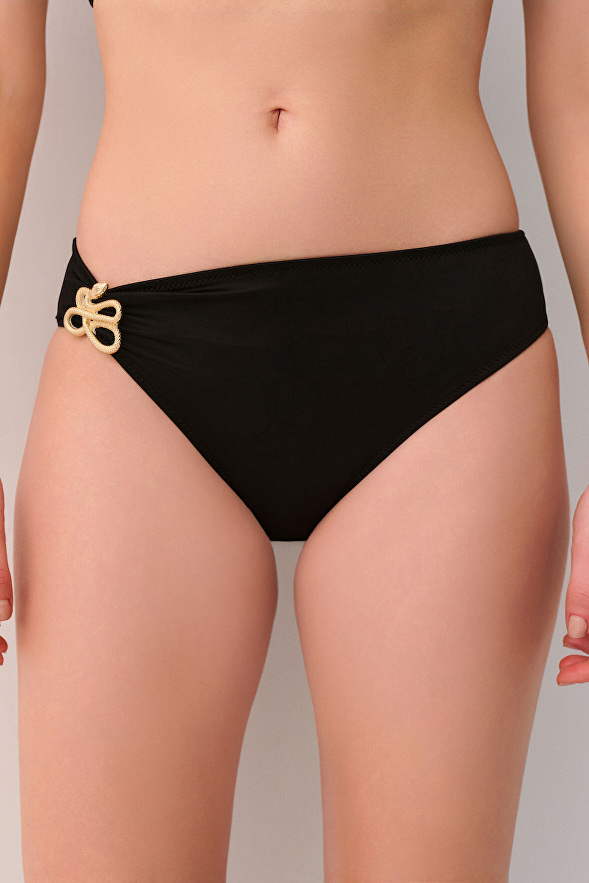 Suwen Noir Yanı Detaylı Bikini Alt