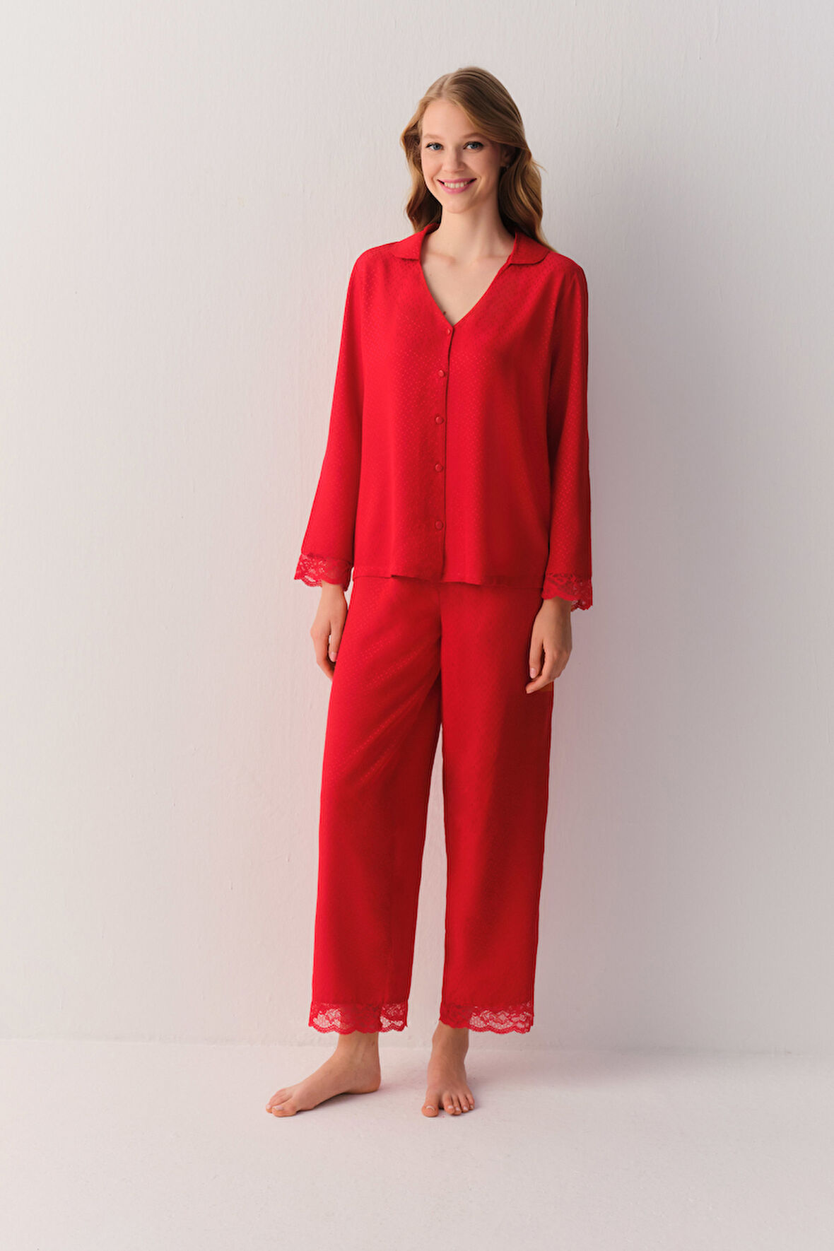 Suwen Amour Maskülen Pijama Takımı