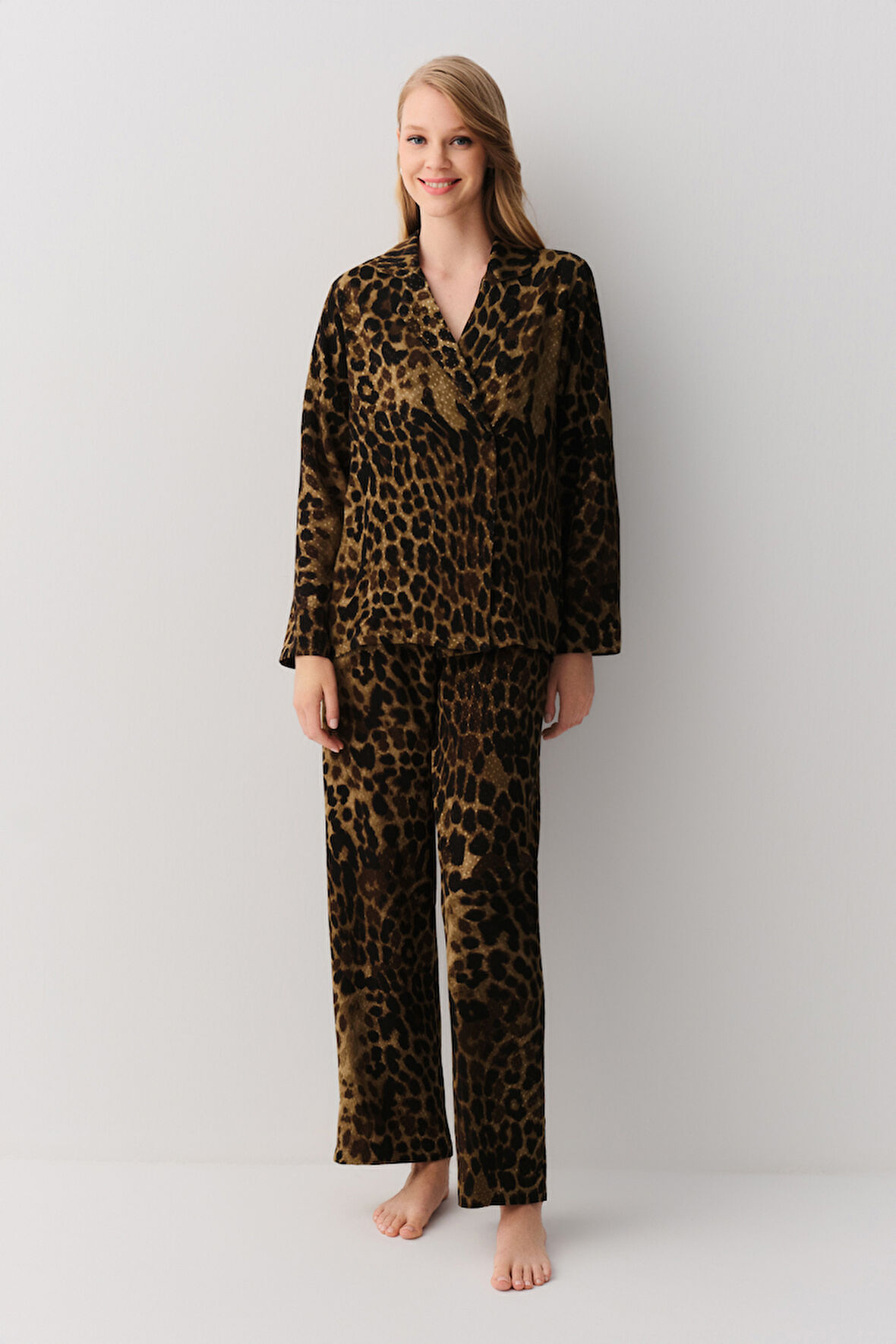 Suwen Mathilda Maskülen Pijama Takımı