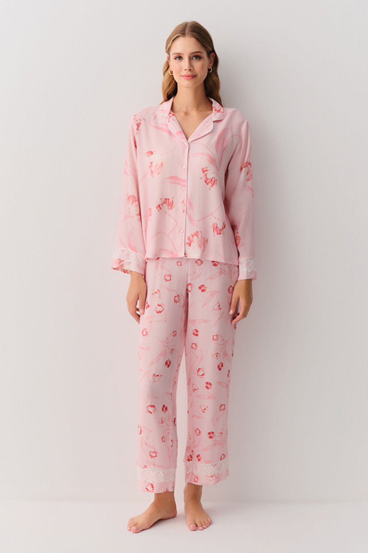 Suwen Suzie Maskülen Pijama Takımı